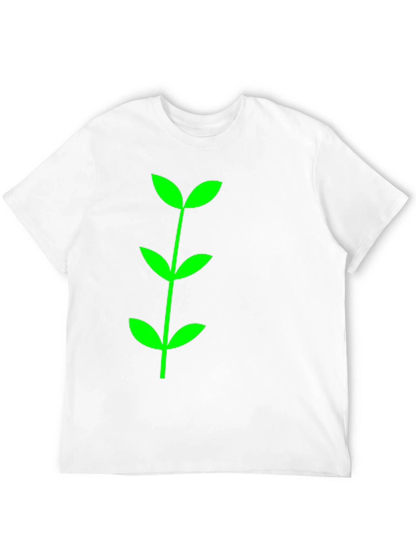 Green Sprout Black T-Shirt - Eco-Friendly Style