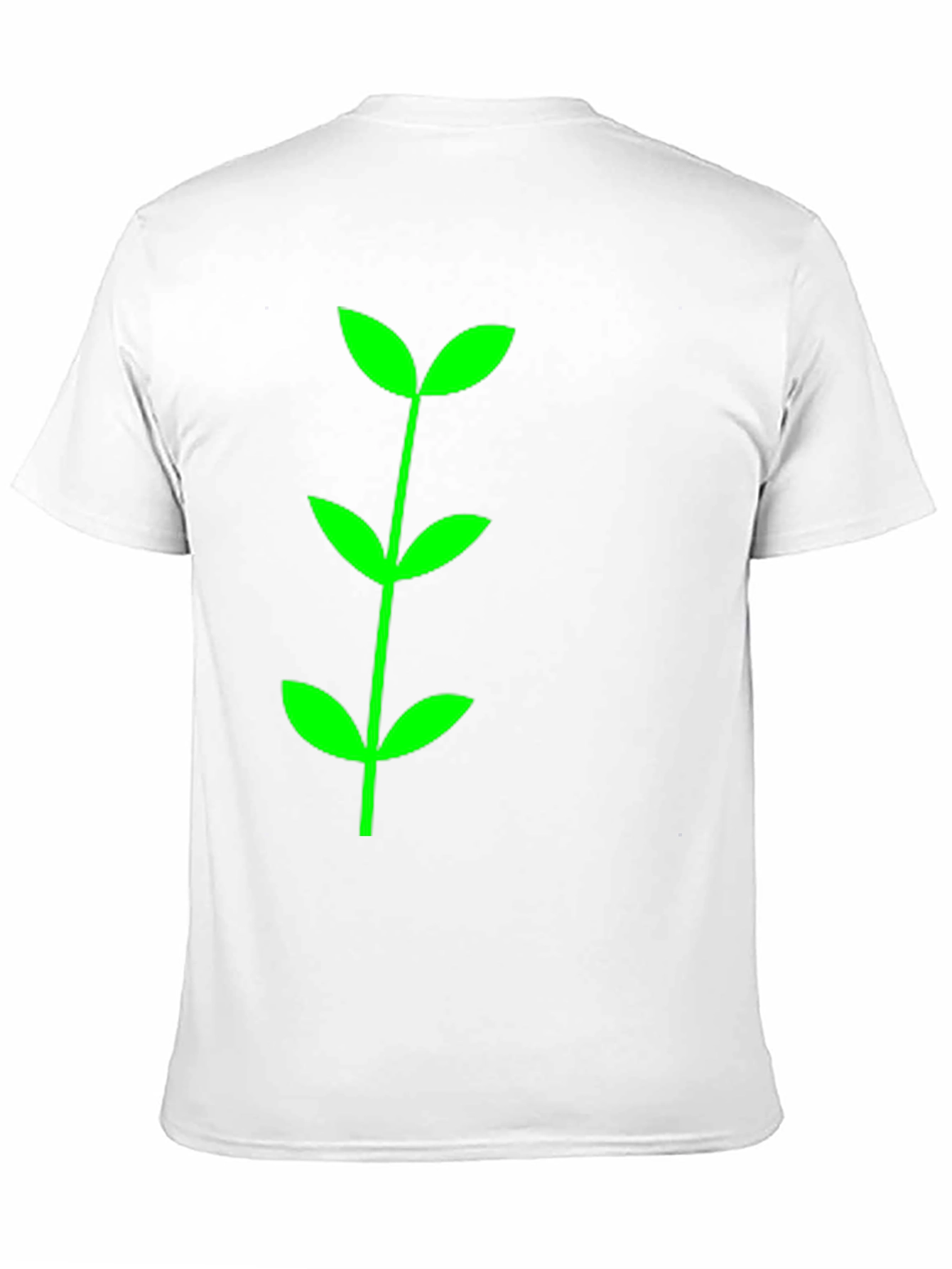Green Sprout Black T-Shirt - Eco-Friendly Style