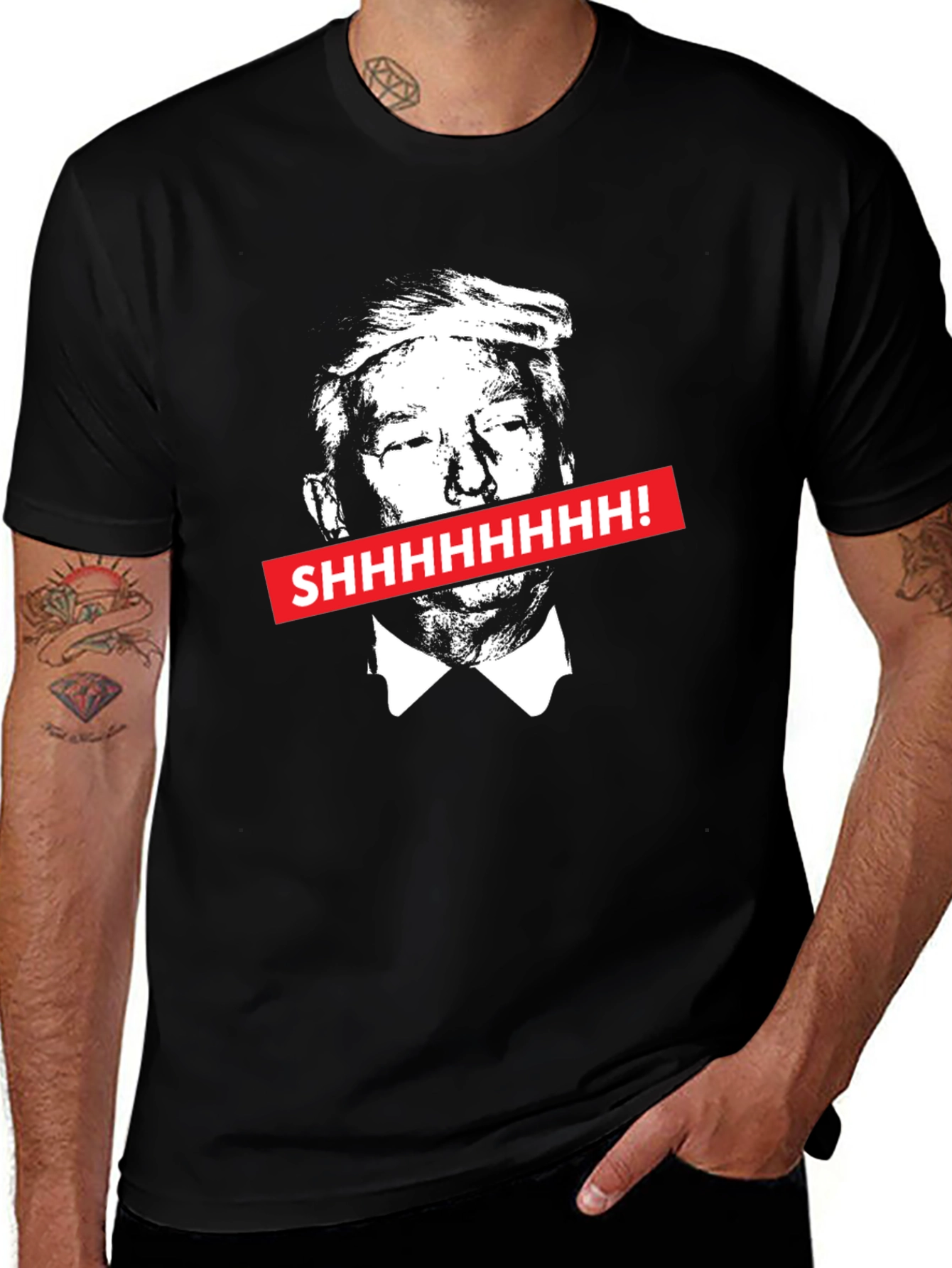 Trump SHHHHHH! Graphic Tee