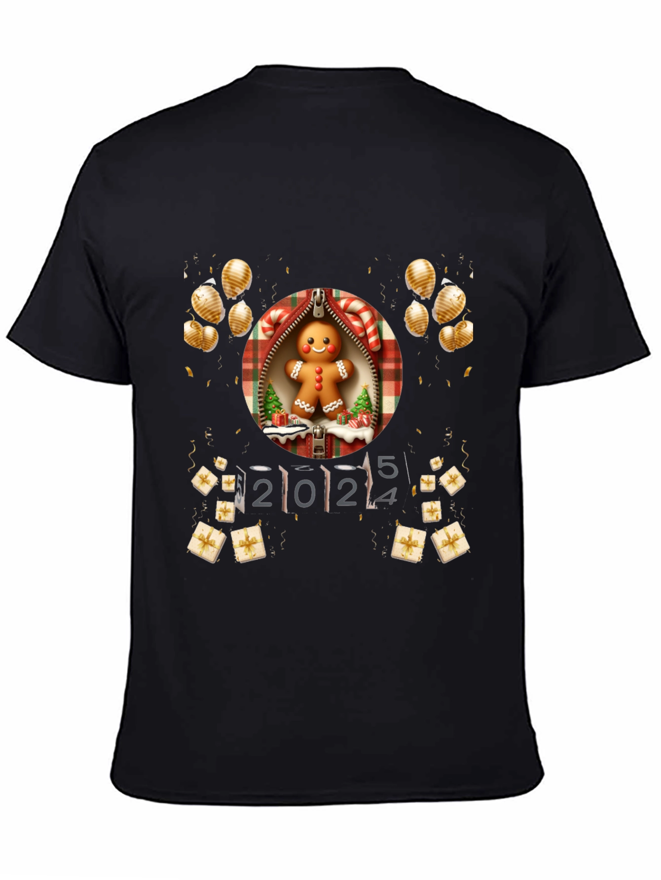 Festive 2024 Gingerbread T-Shirt