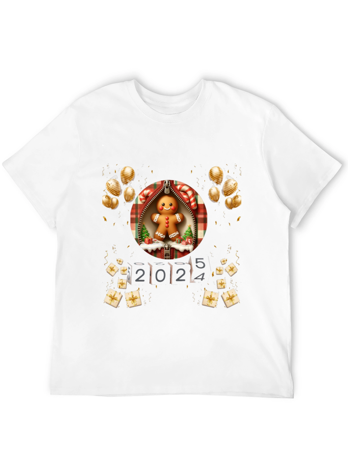 Festive 2024 Gingerbread T-Shirt