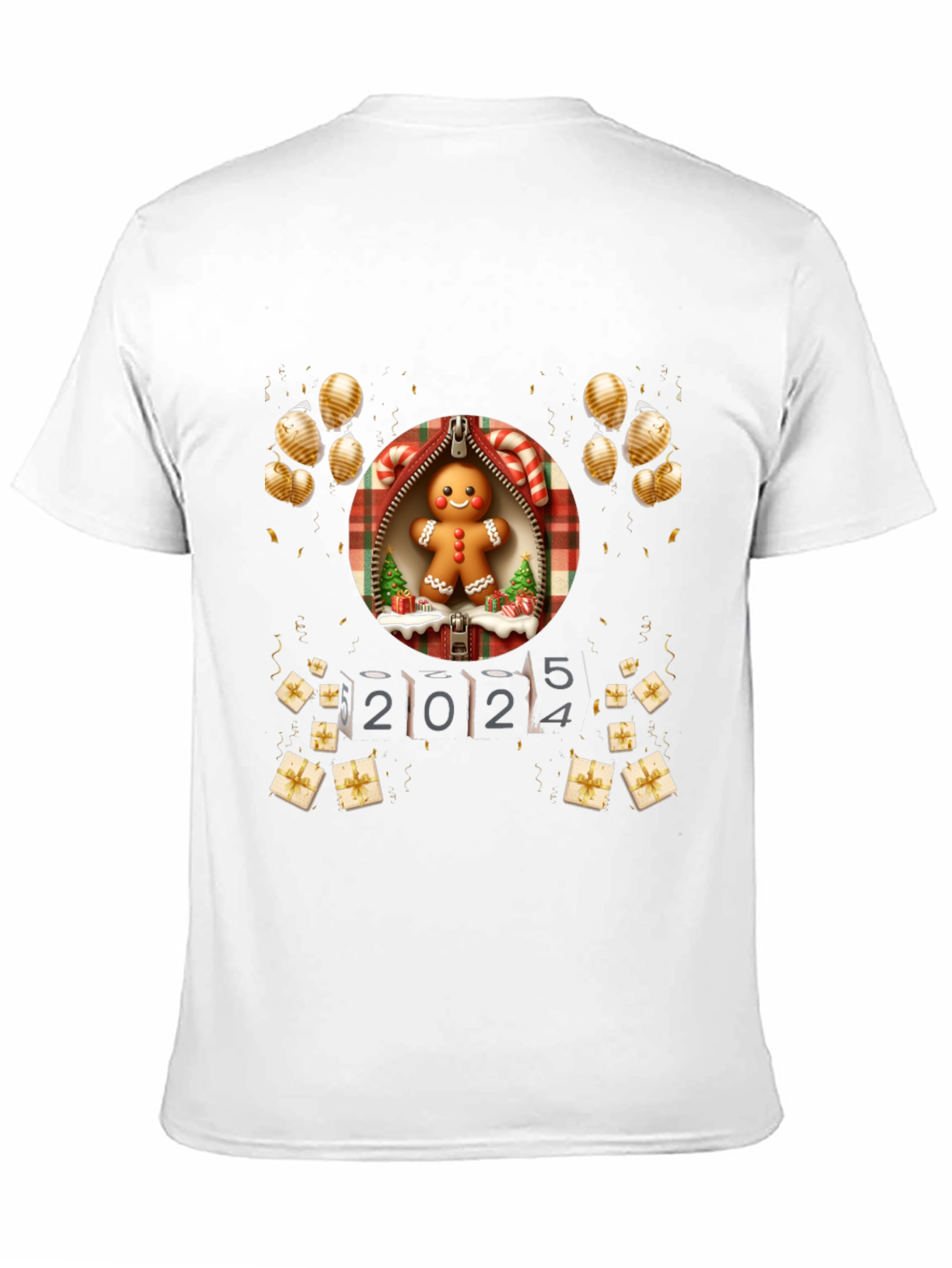 Festive 2024 Gingerbread T-Shirt