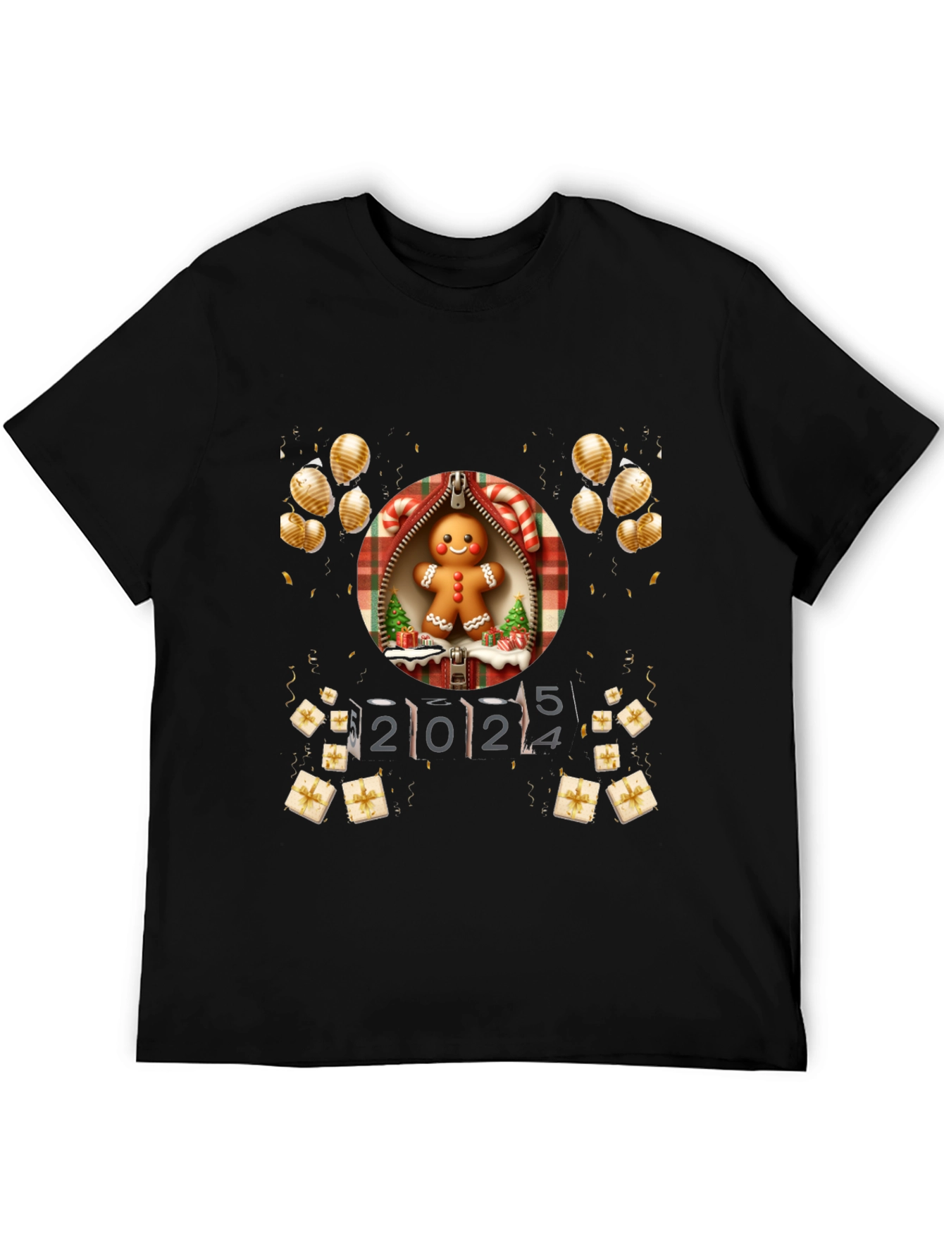 Festive 2024 Gingerbread T-Shirt