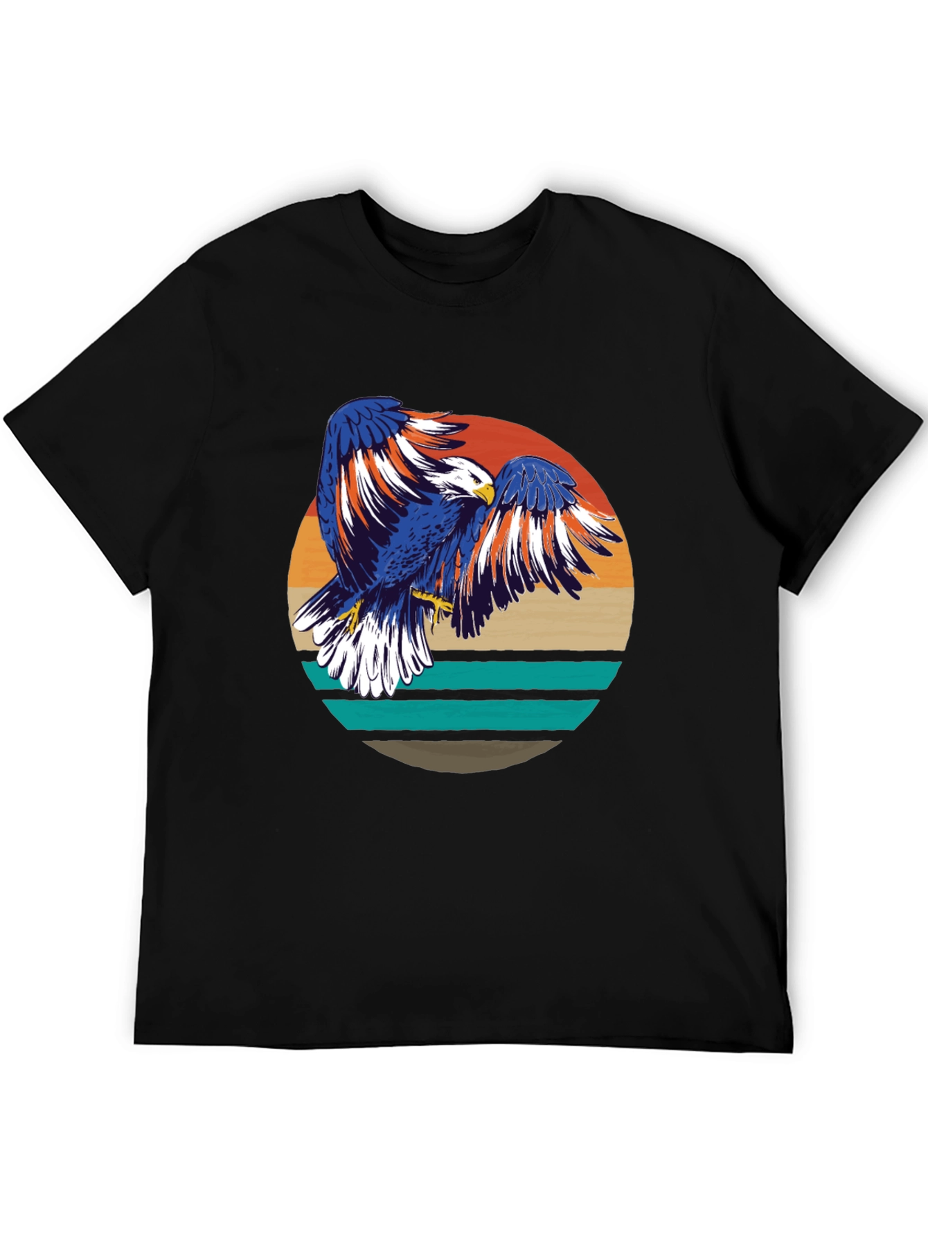 Retro Eagle Graphic T-Shirt