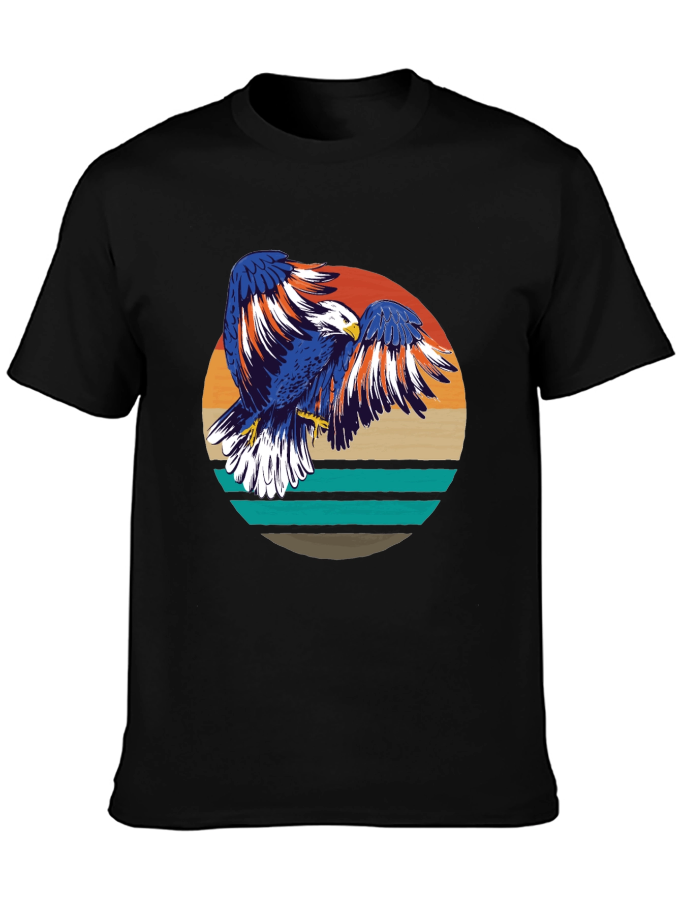 Retro Eagle Graphic T-Shirt