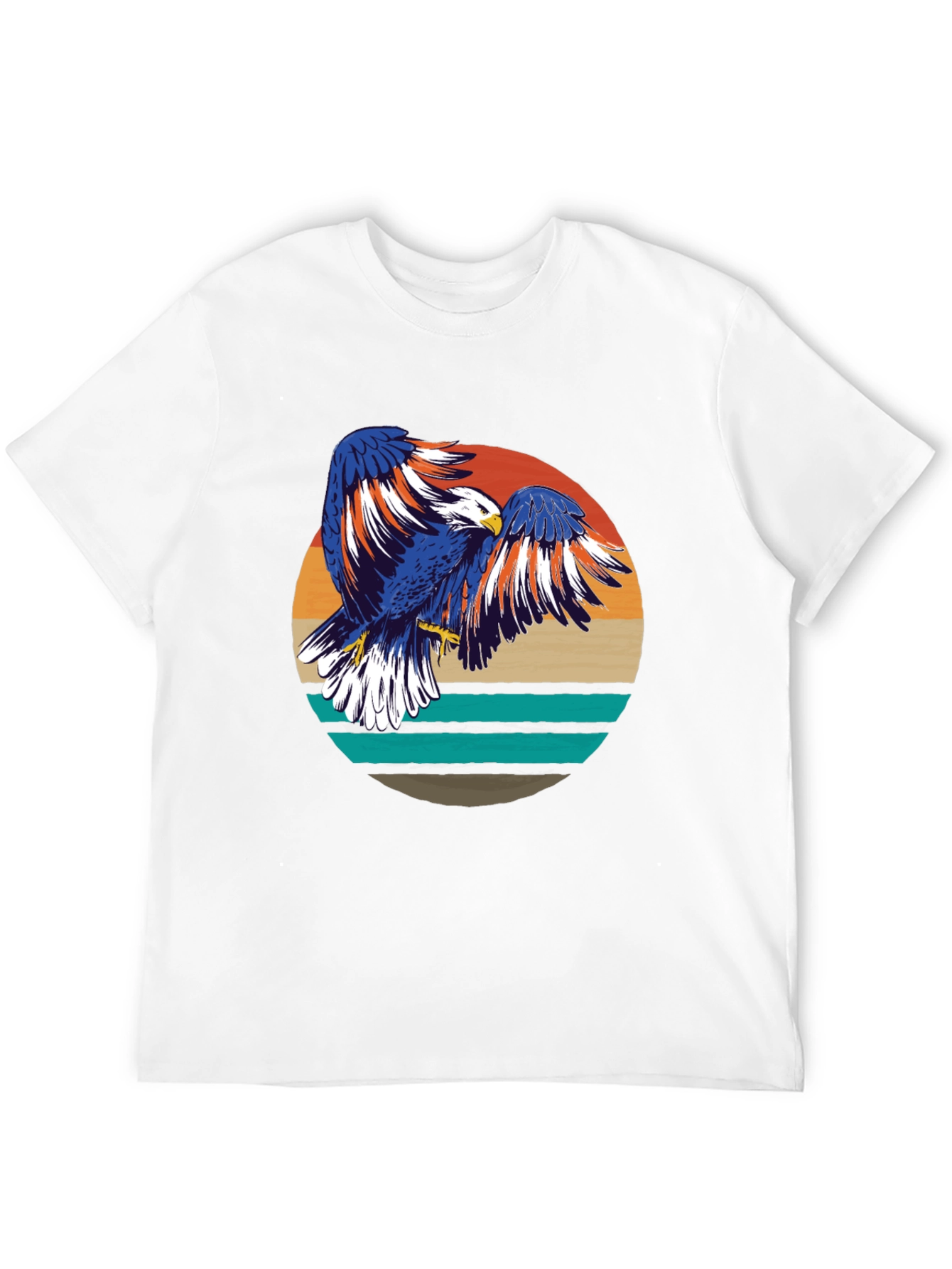 Retro Eagle Graphic T-Shirt
