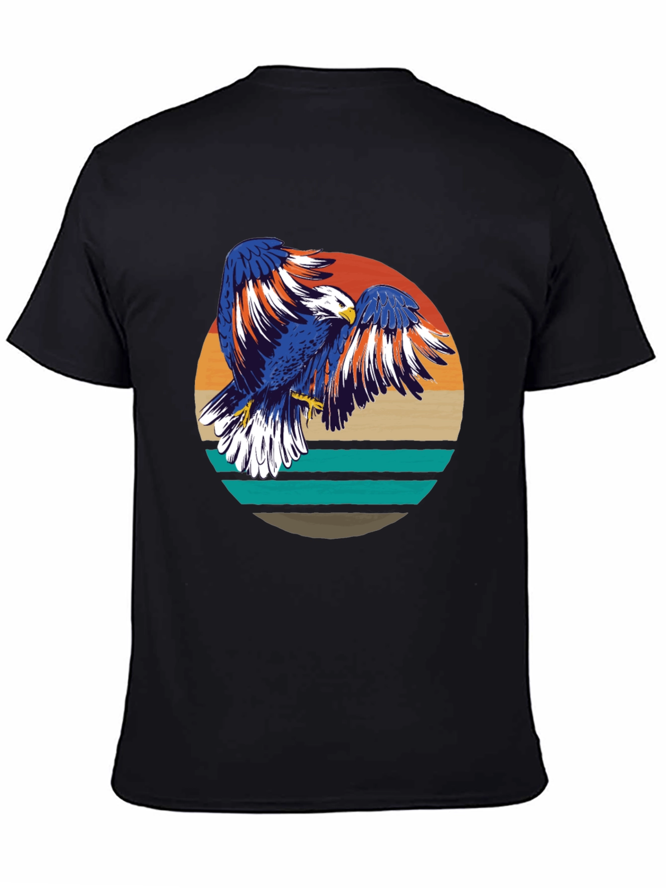 Retro Eagle Graphic T-Shirt