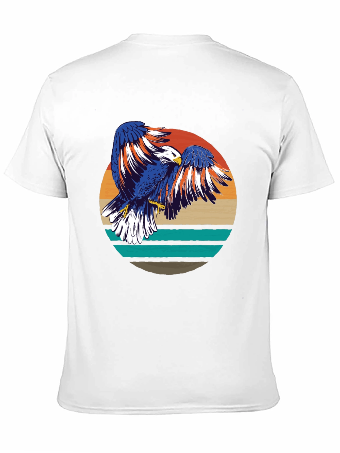 Retro Eagle Graphic T-Shirt