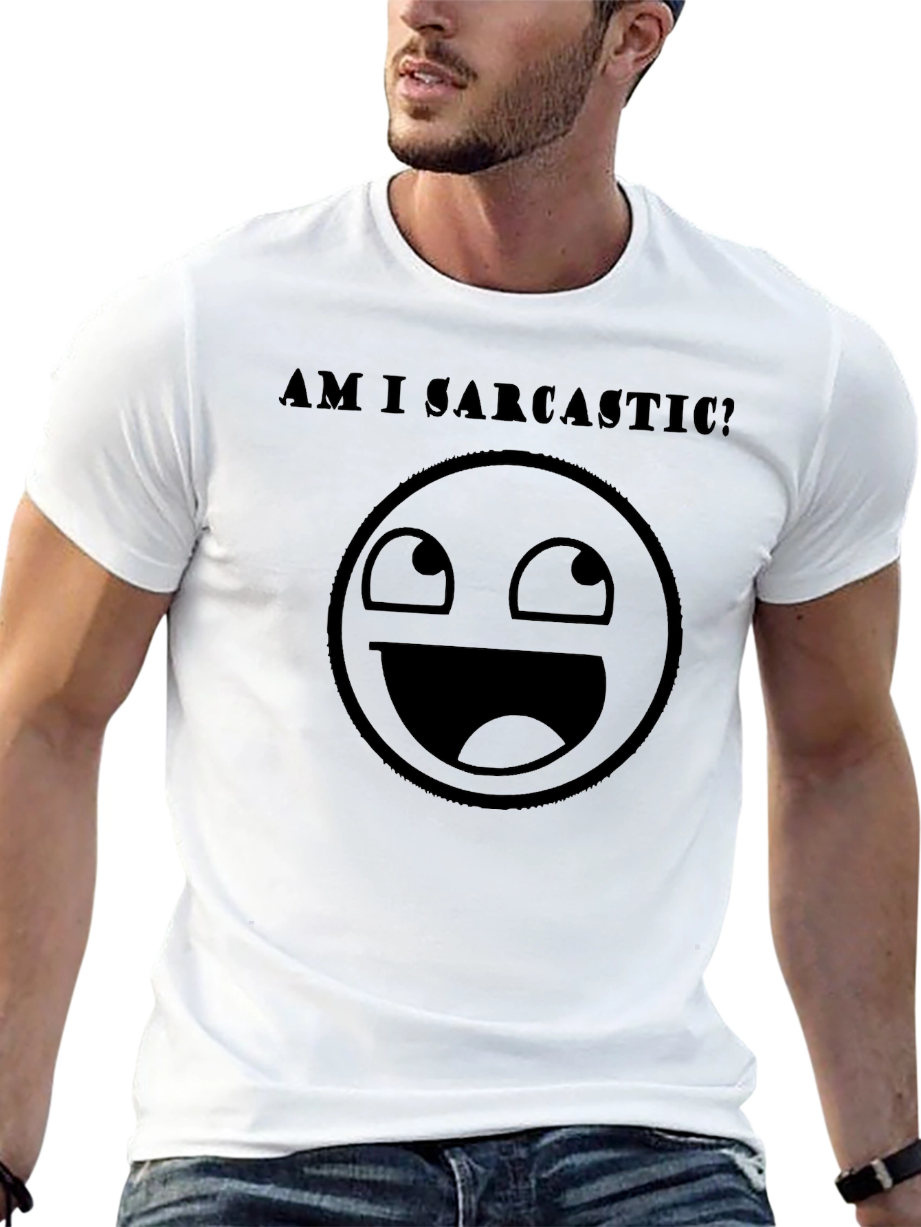 Sarcastic Meme Graphic T-Shirt