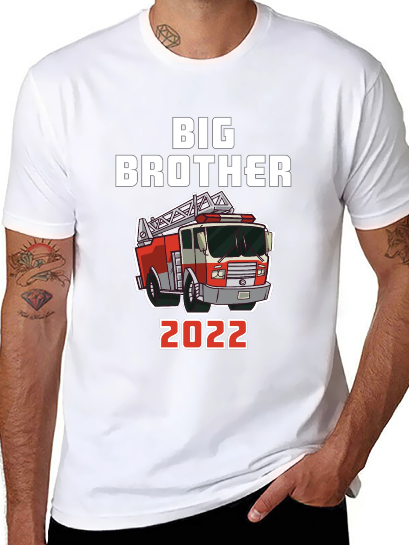 Big Brother Fire Truck 2022 T-Shirt