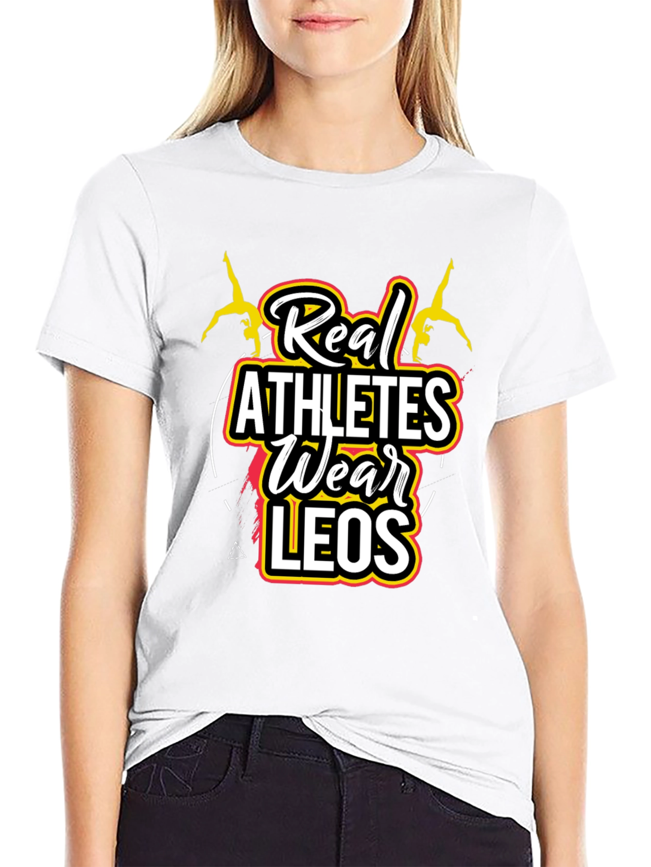 Real Athletes Wear Leos Graphic Tee