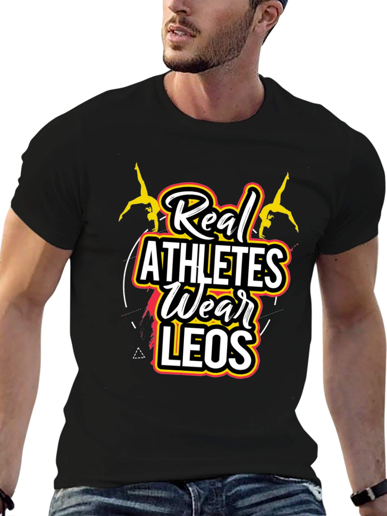 Real Athletes Wear Leos Graphic Tee