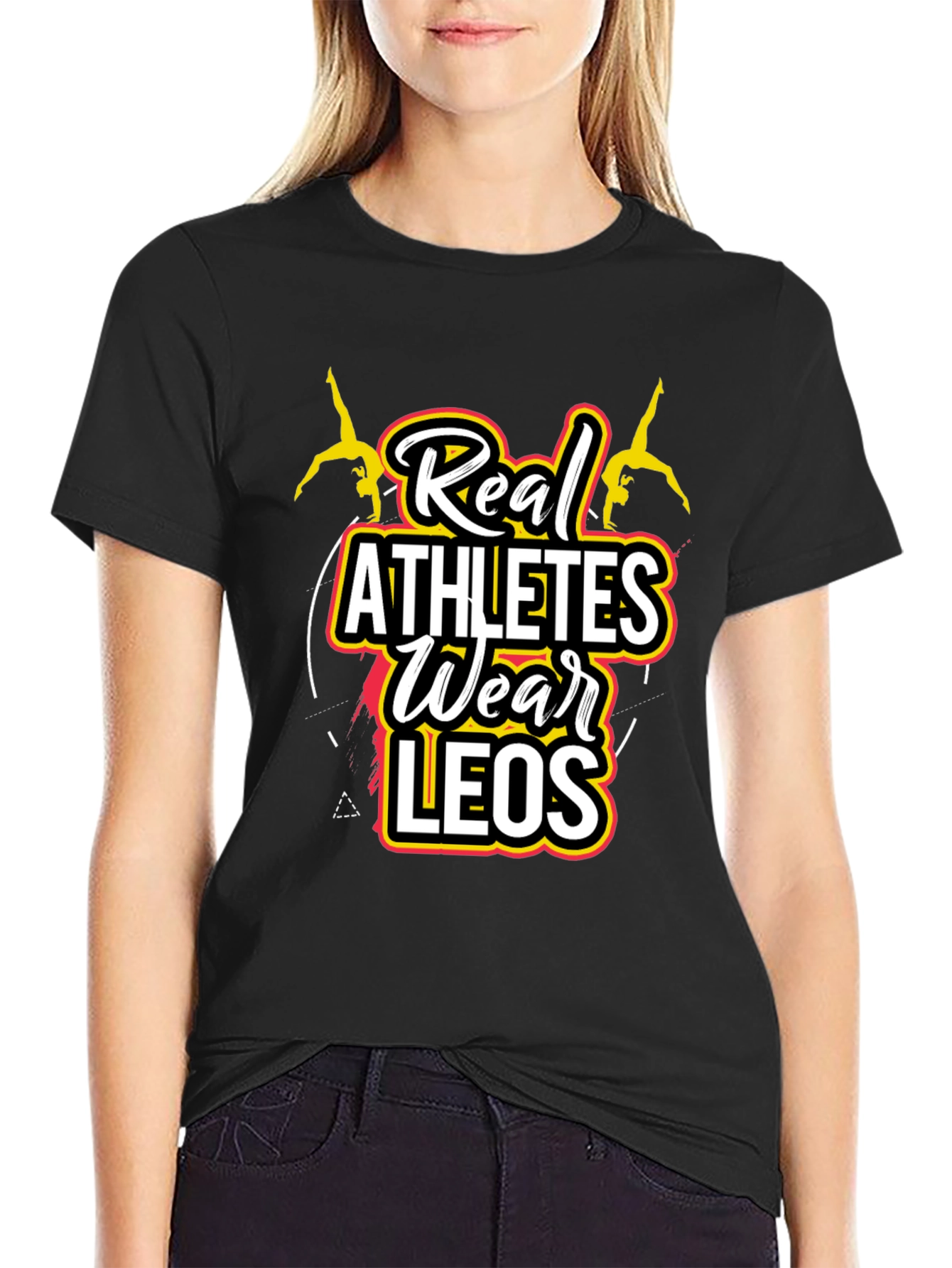 Real Athletes Wear Leos Graphic Tee
