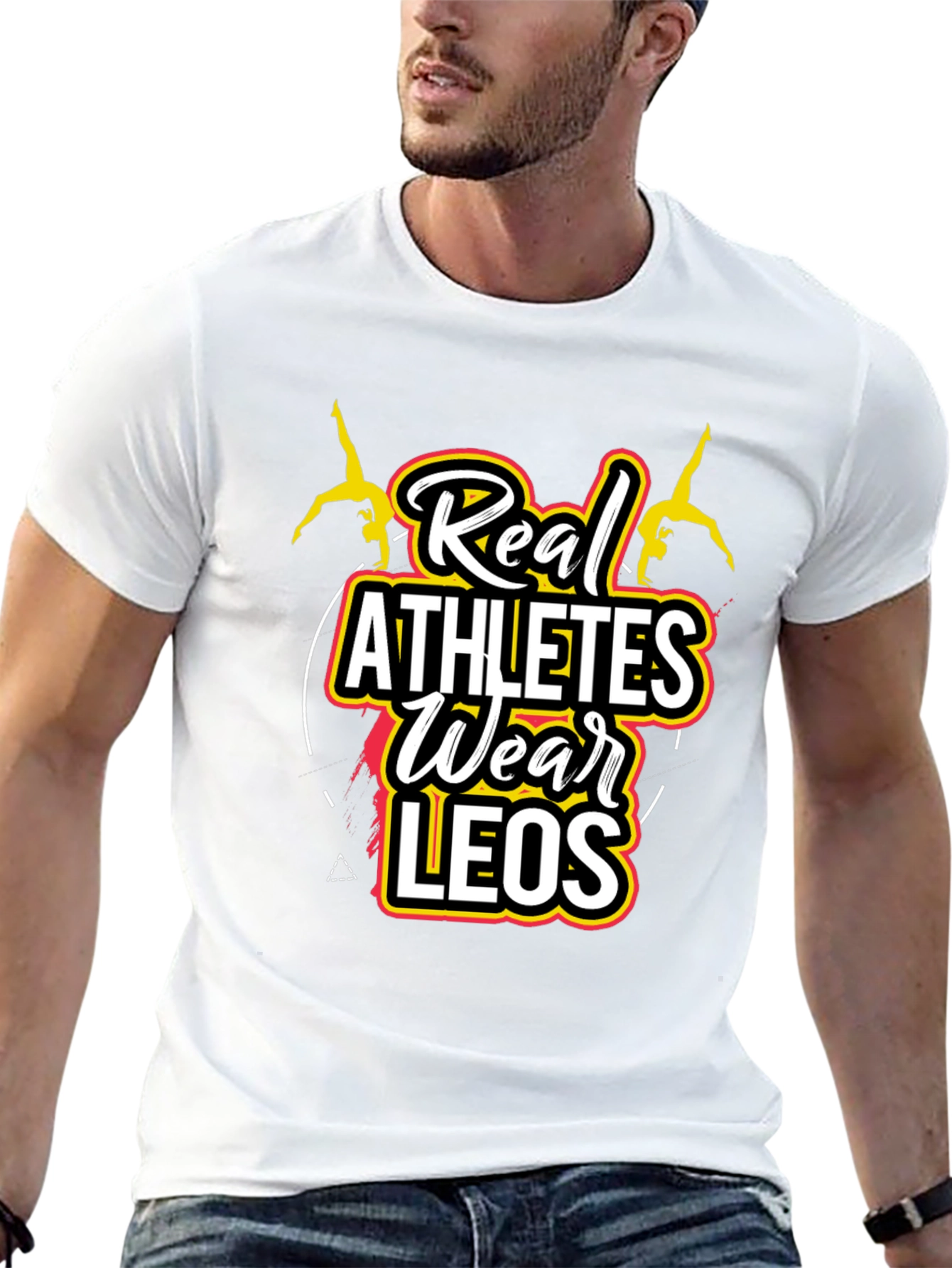 Real Athletes Wear Leos Graphic Tee