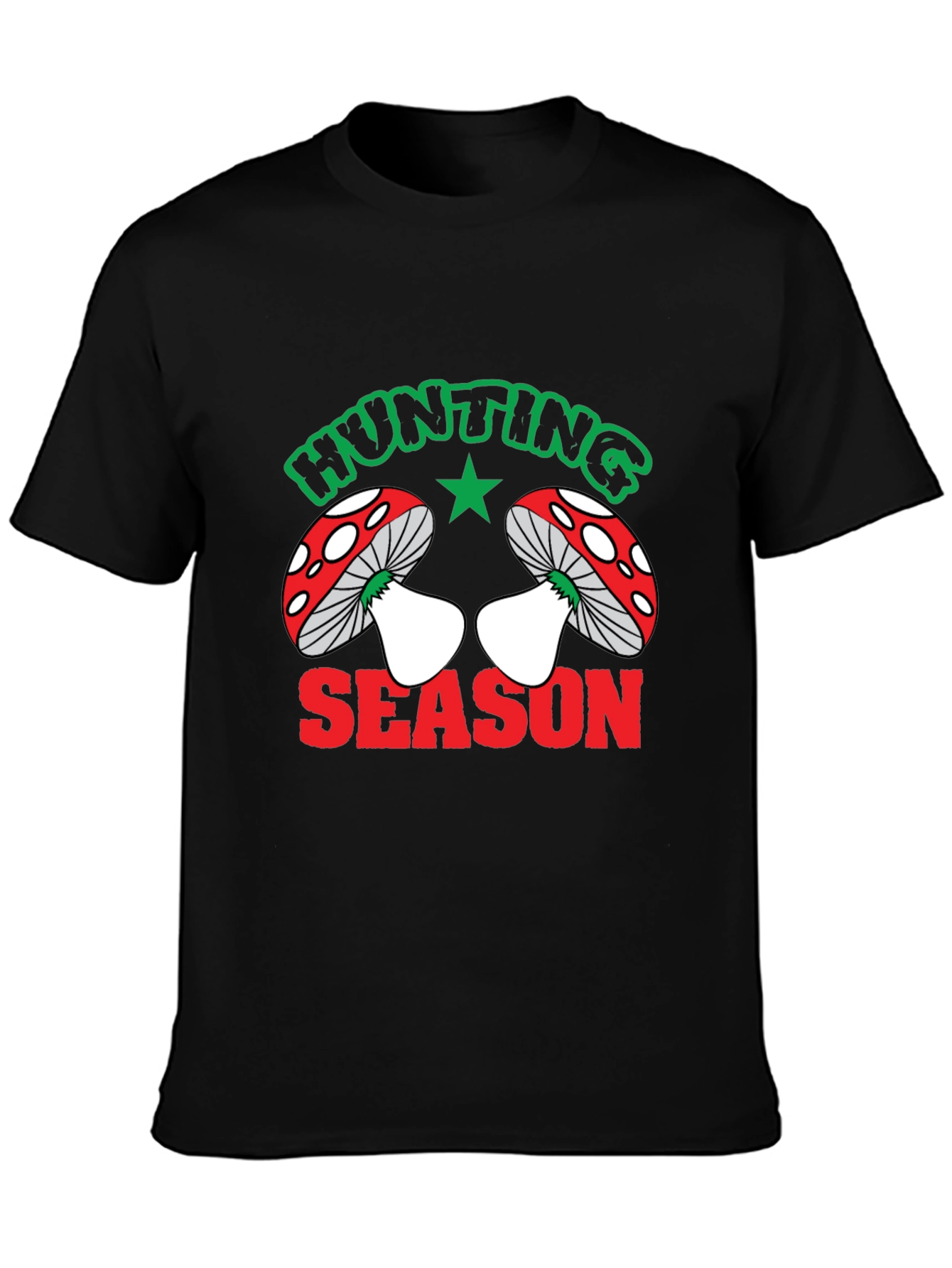 Hunting Season Mushroom Graphic Tee