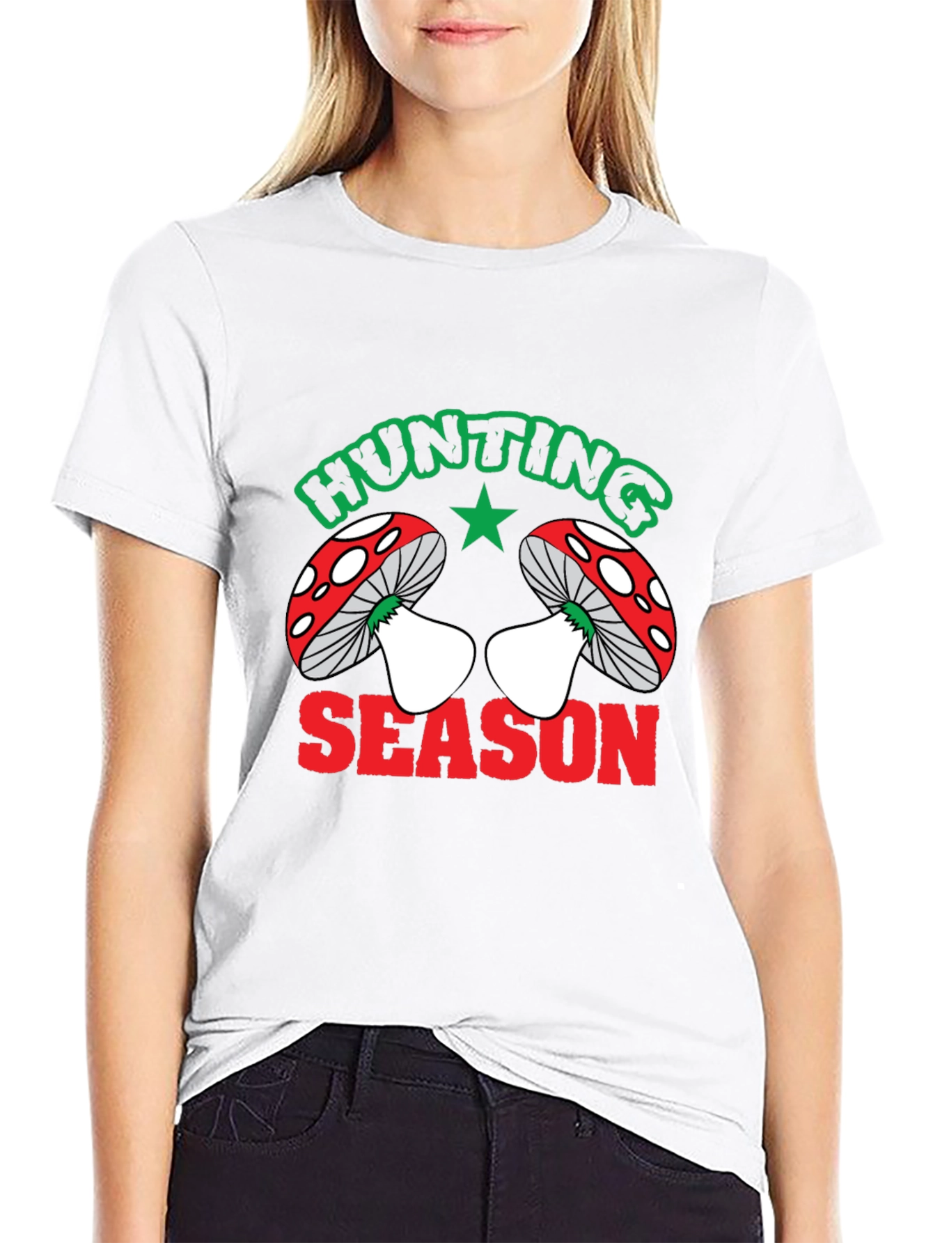 Hunting Season Mushroom Graphic Tee