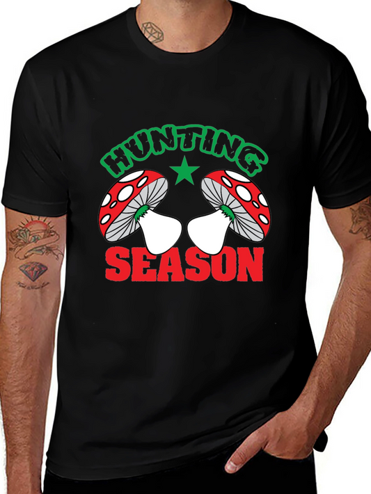 Hunting Season Mushroom Graphic Tee