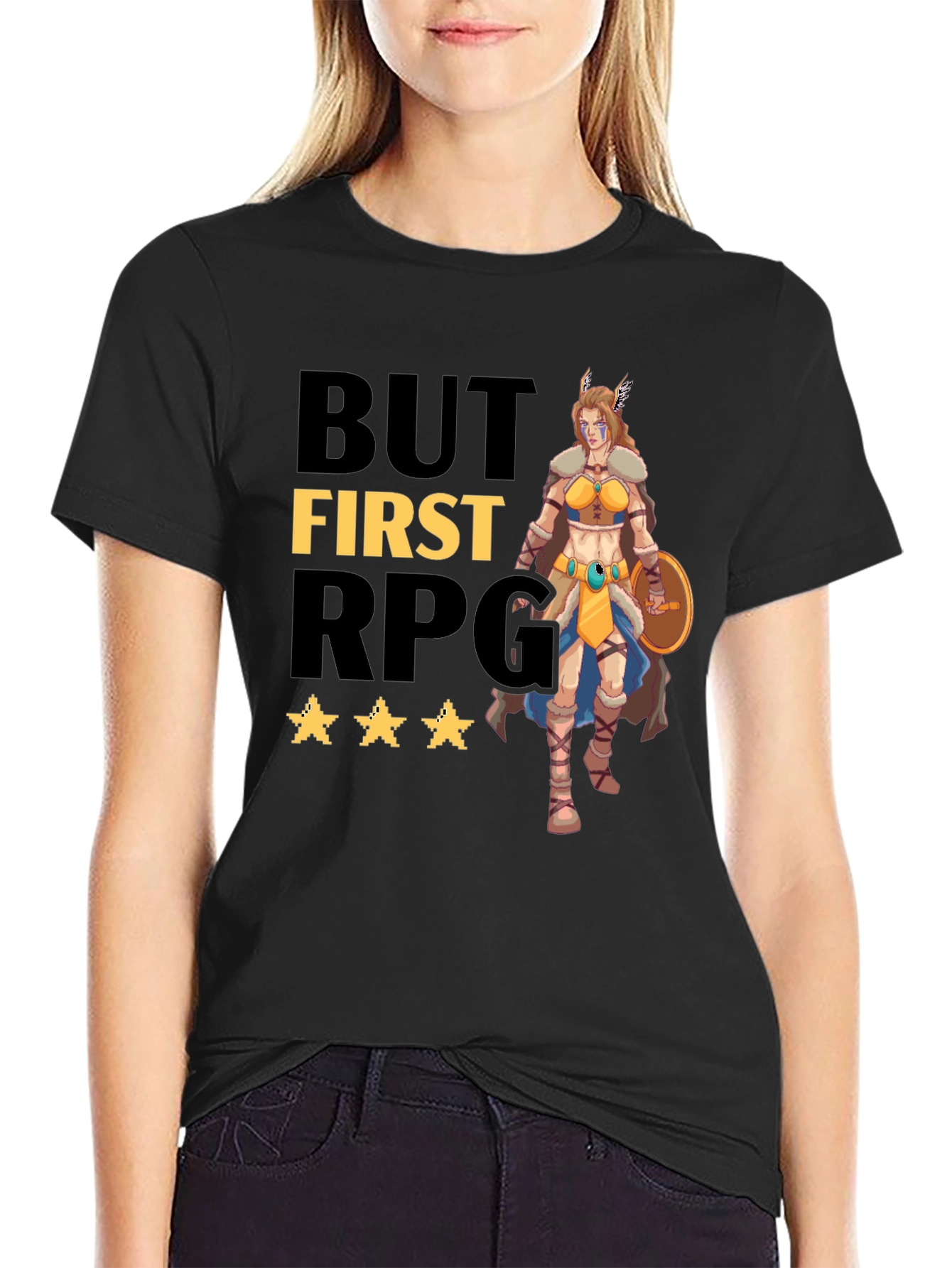 But First RPG Black T-Shirt