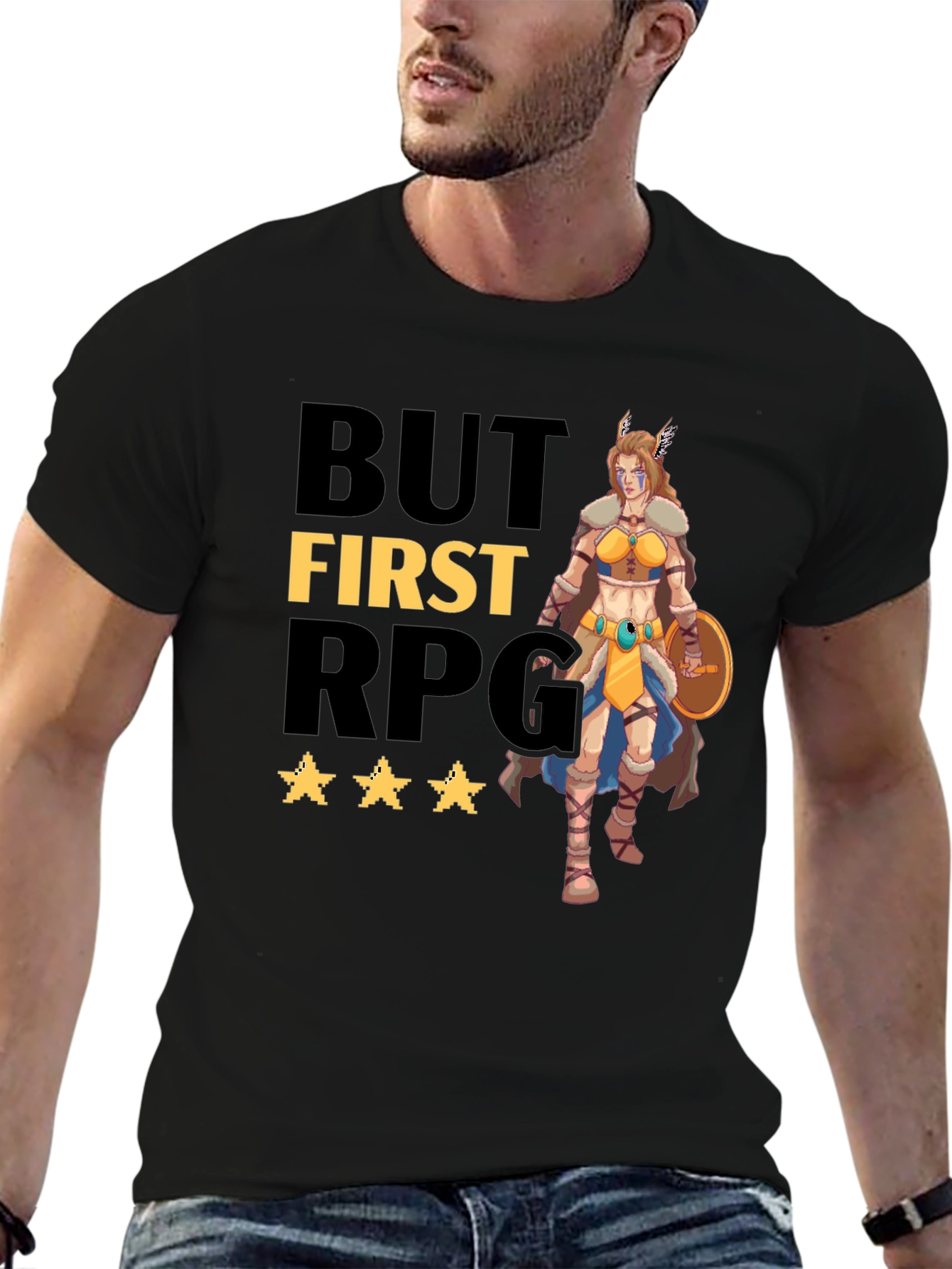 But First RPG Black T-Shirt