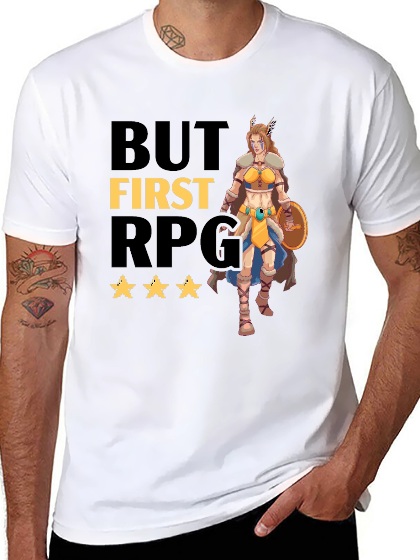 But First RPG Black T-Shirt