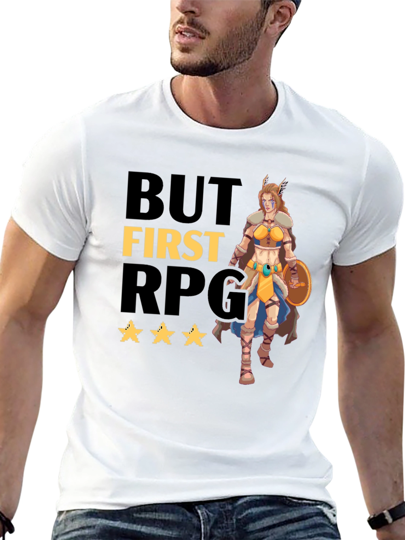 But First RPG Black T-Shirt