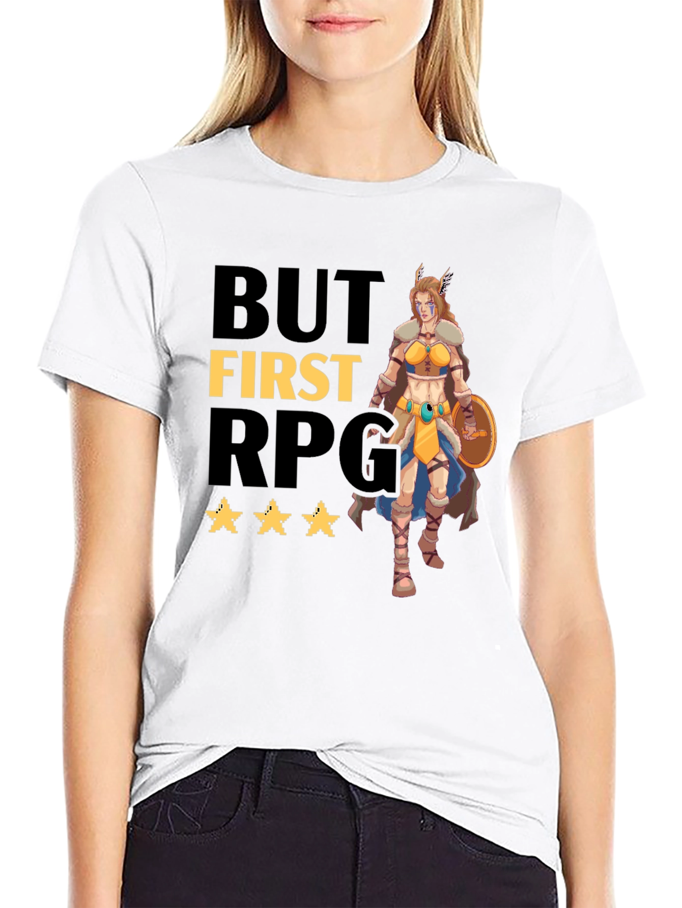 But First RPG Black T-Shirt