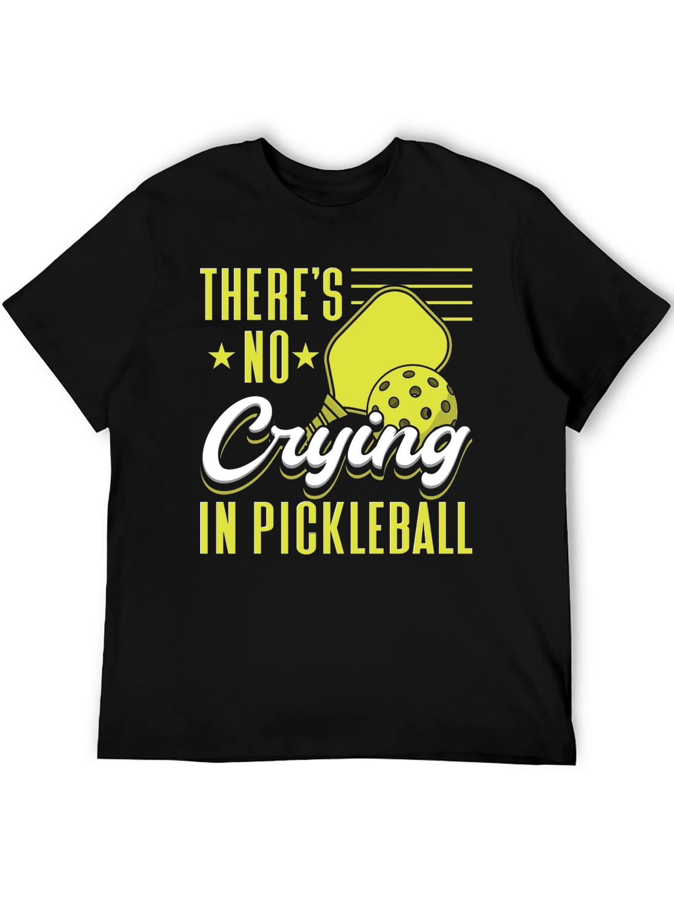 Pickleball T-Shirt - No Crying in Pickleball