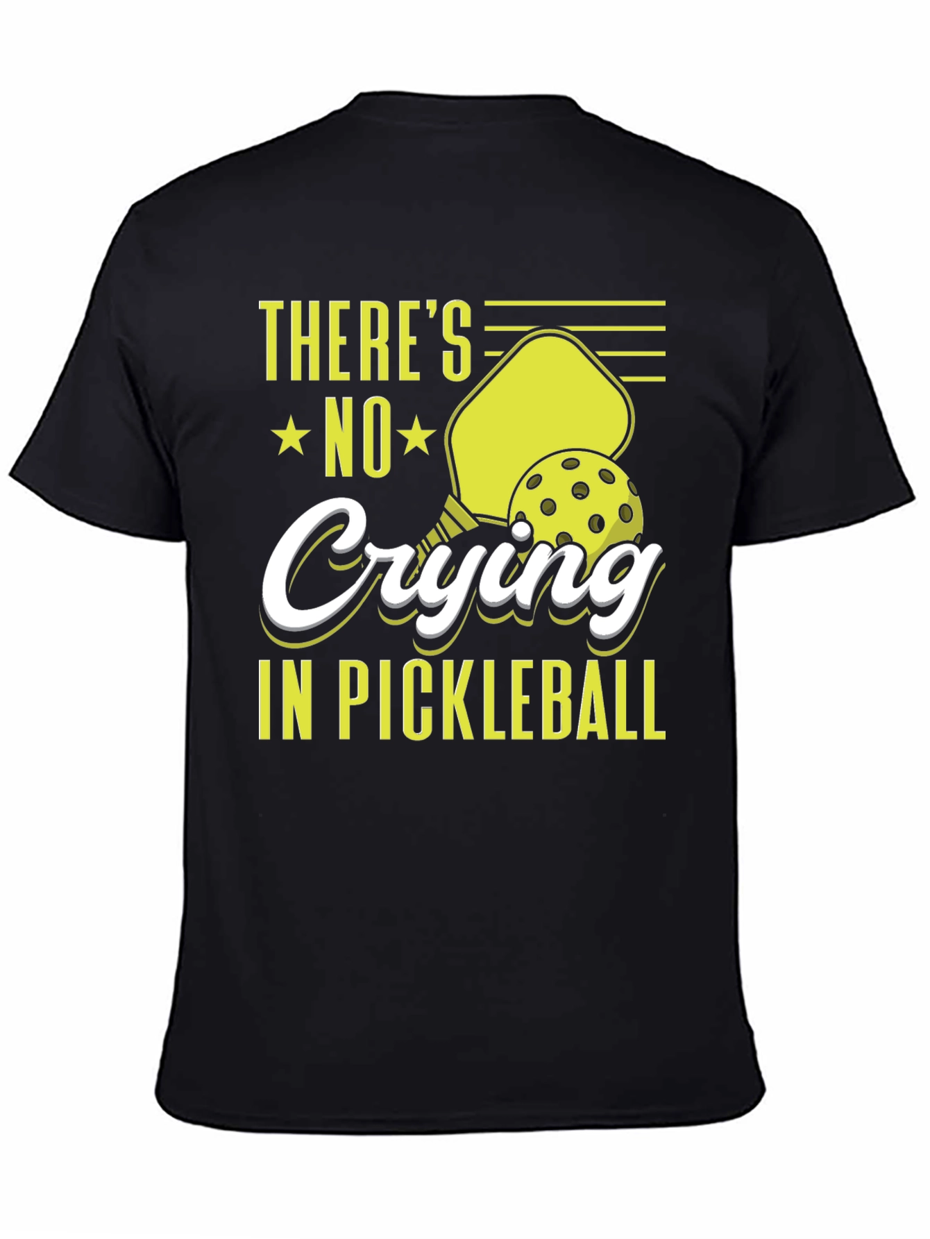 Pickleball T-Shirt - No Crying in Pickleball