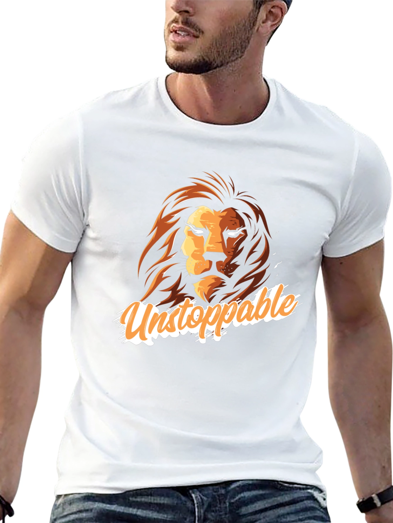 Unstoppable Lion Graphic Tee