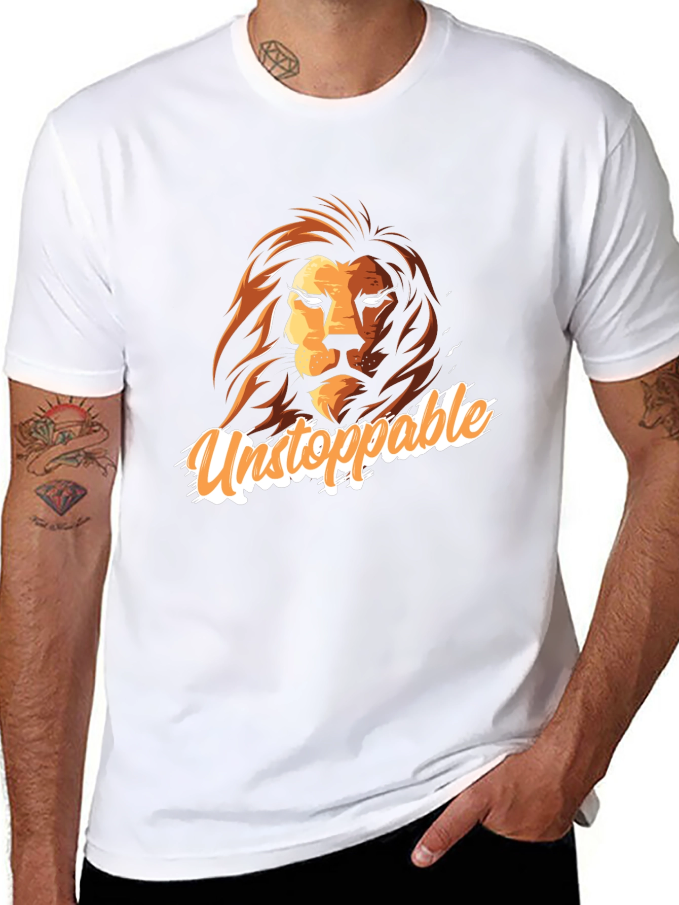 Unstoppable Lion Graphic Tee