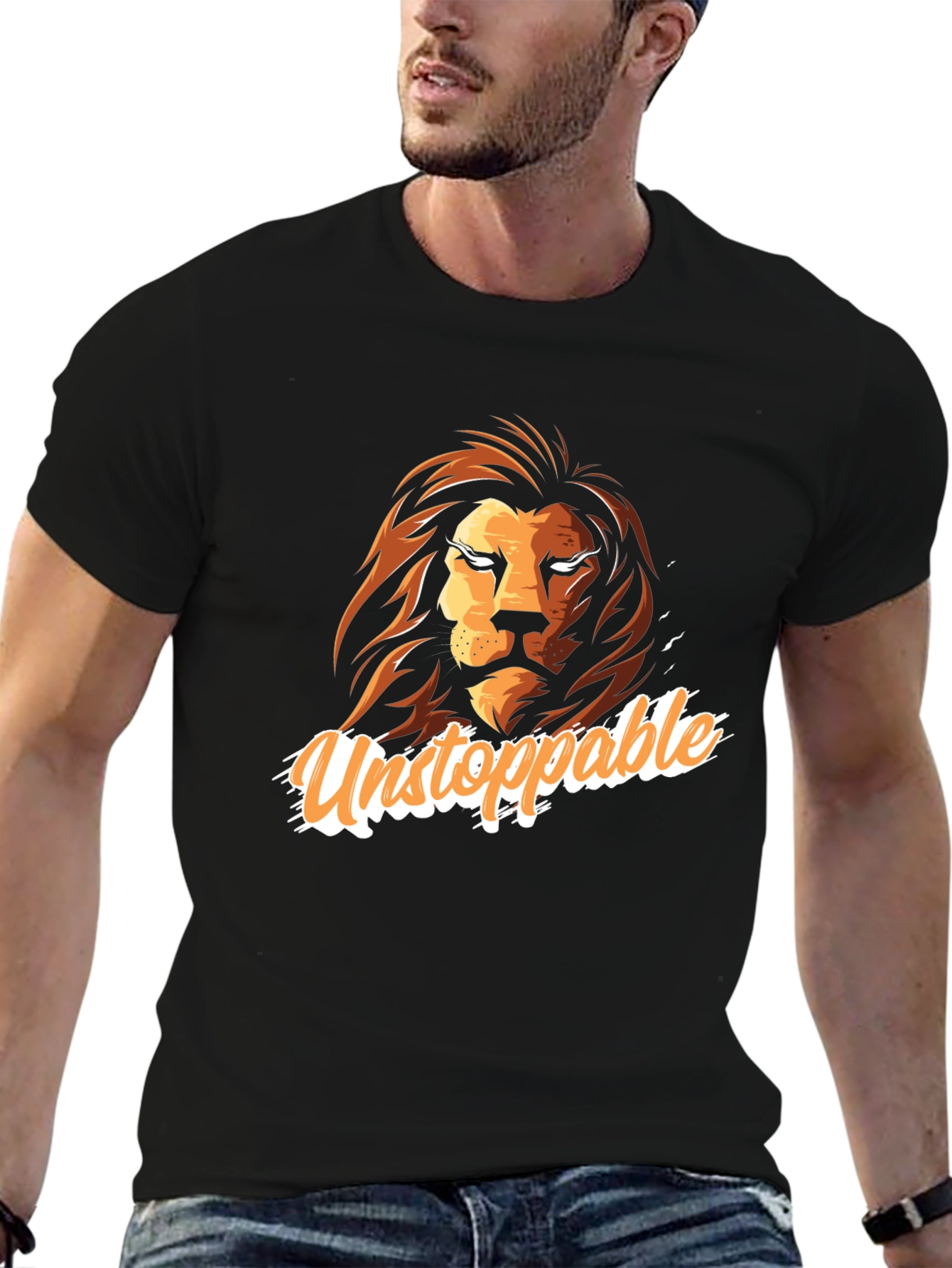 Unstoppable Lion Graphic Tee