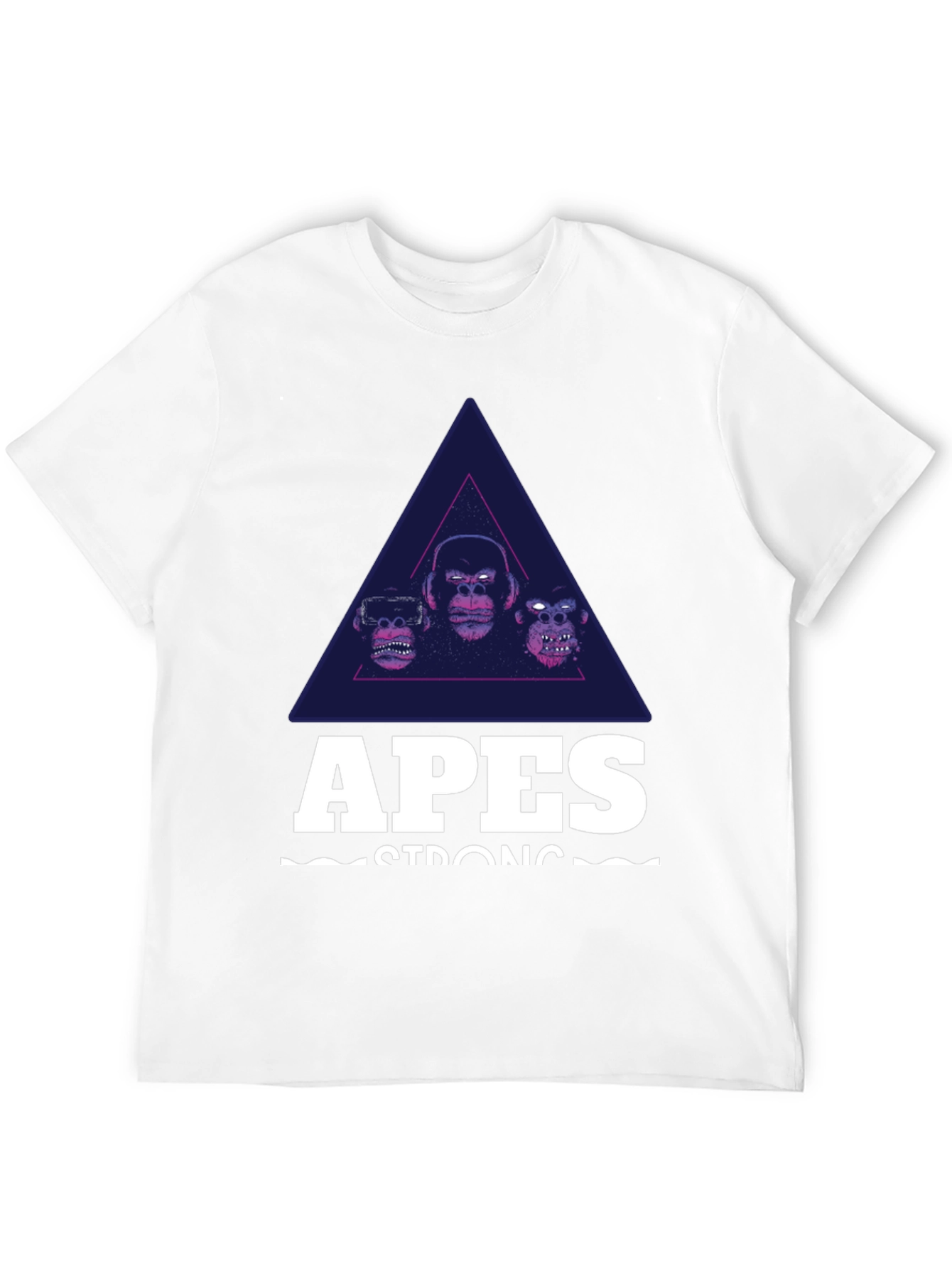 Apes Strong Graphic Tee - Black