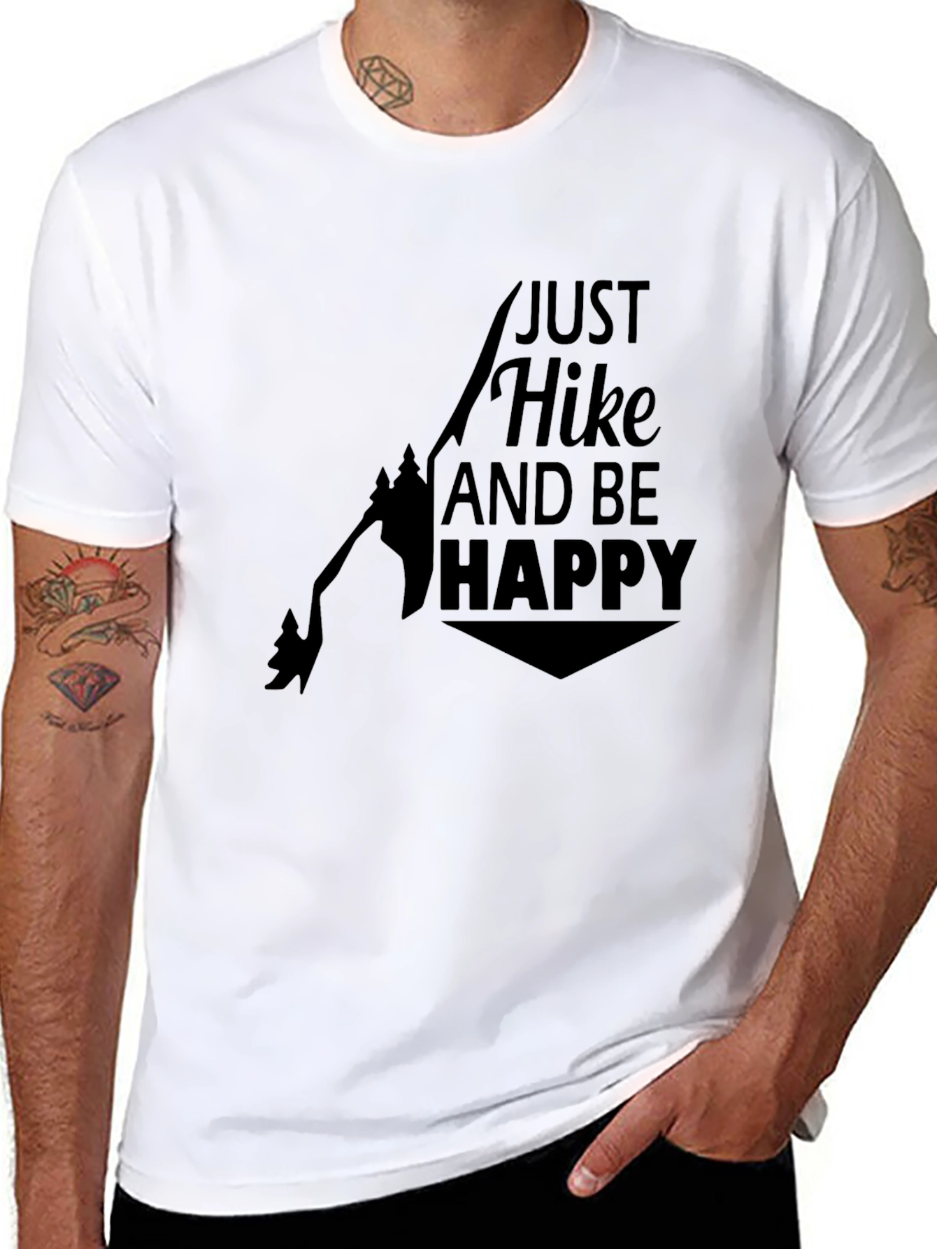 Just Hike and Be Happy T-Shirt