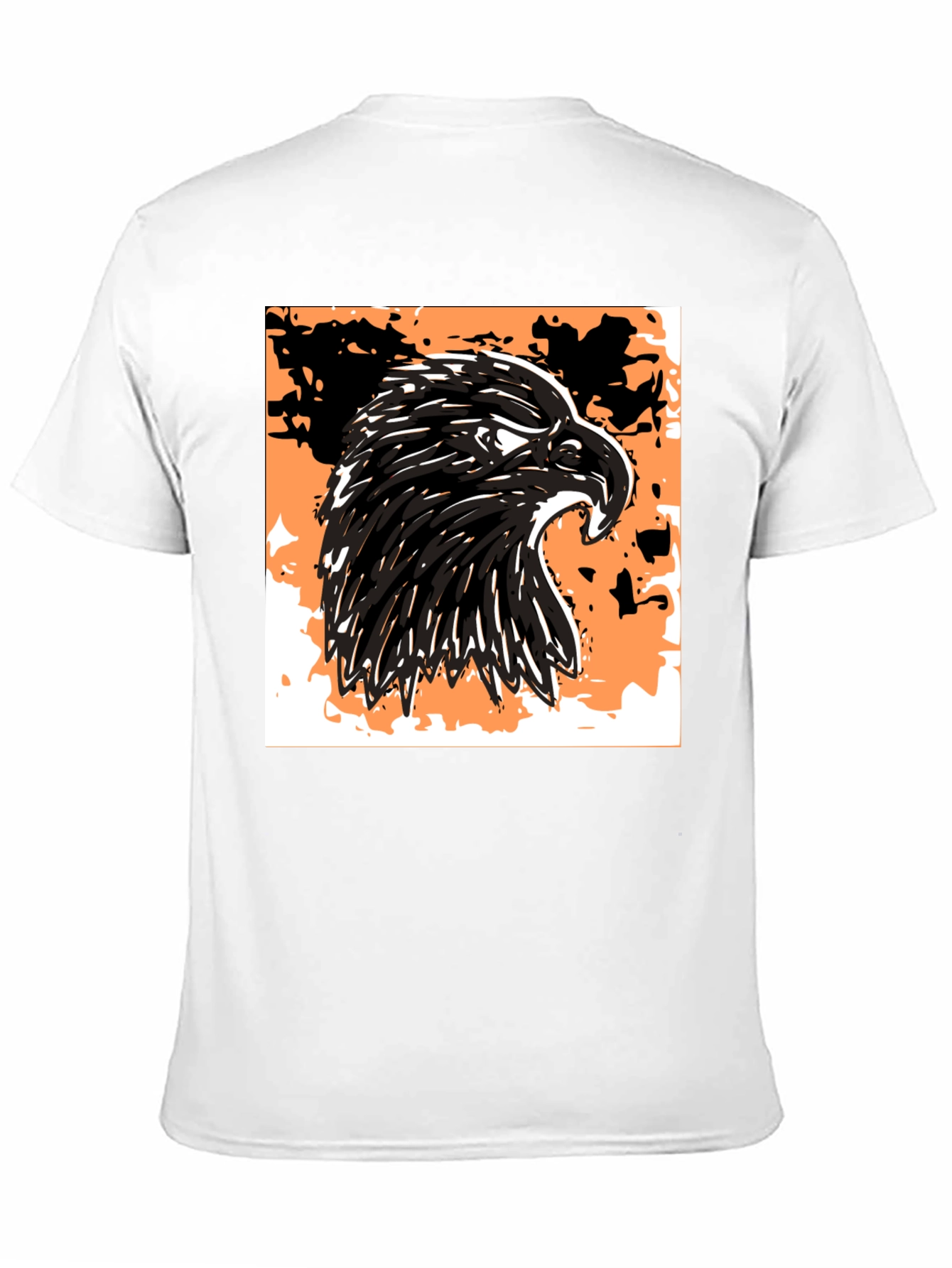 Eagle Graphic T-Shirt - Bold Black Design