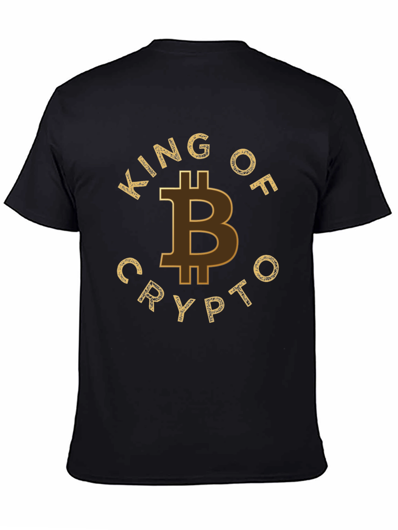 King of Crypto Bitcoin T-Shirt