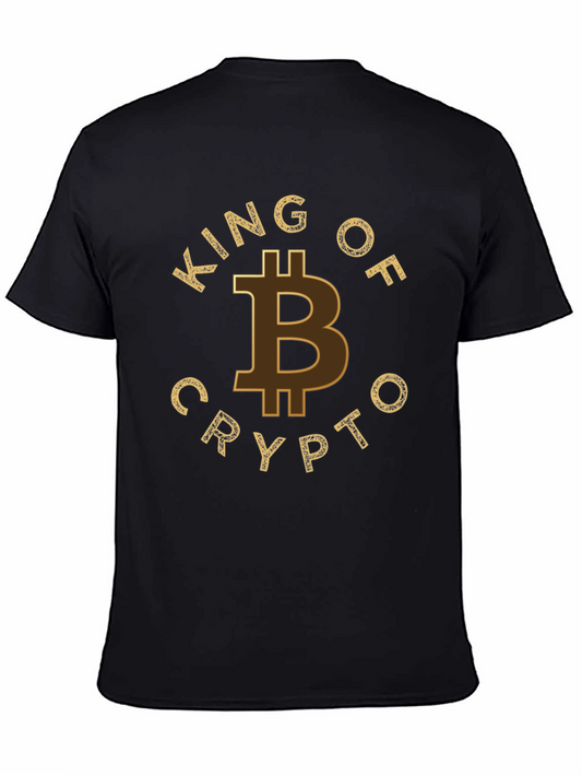 King of Crypto Bitcoin T-Shirt