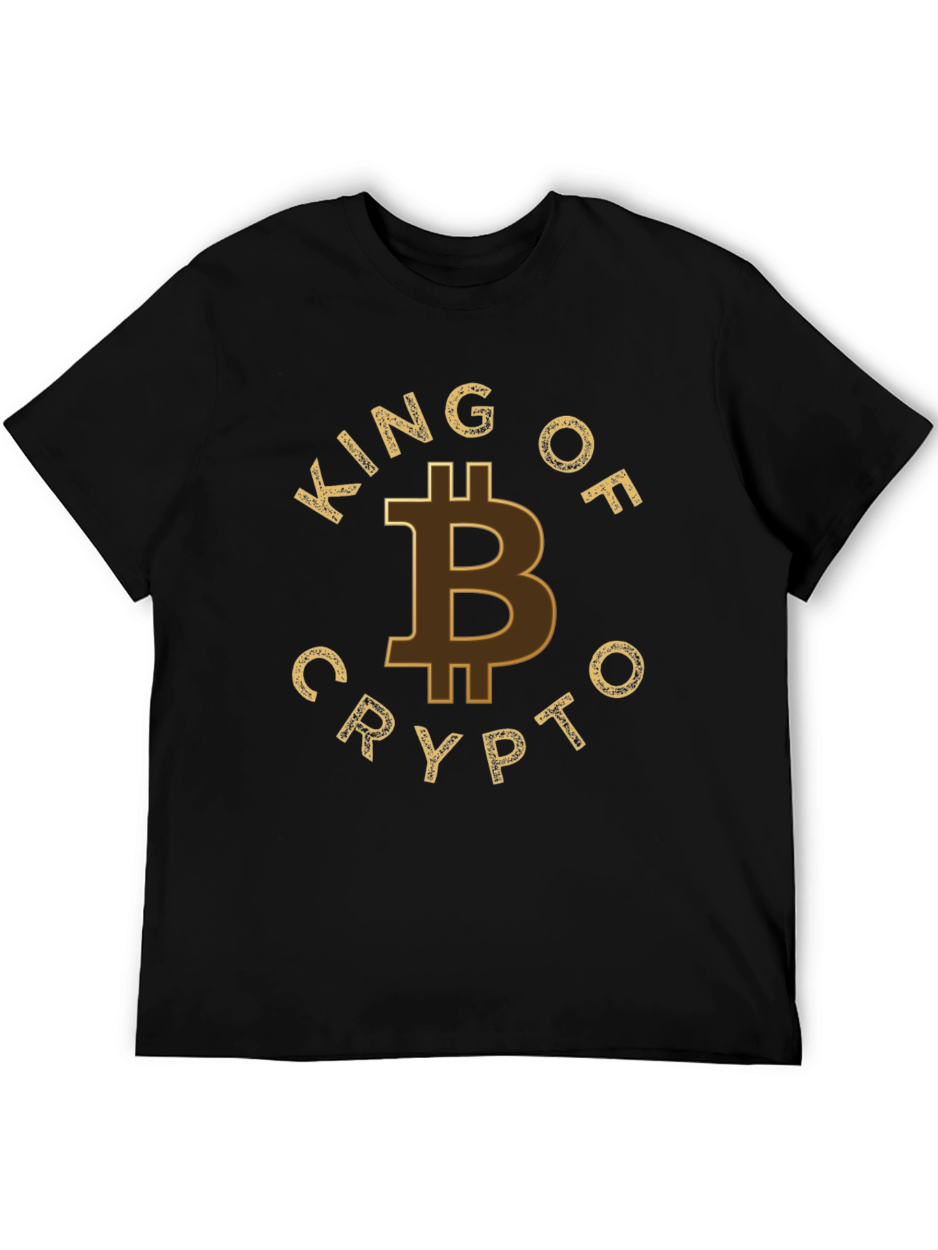 King of Crypto Bitcoin T-Shirt