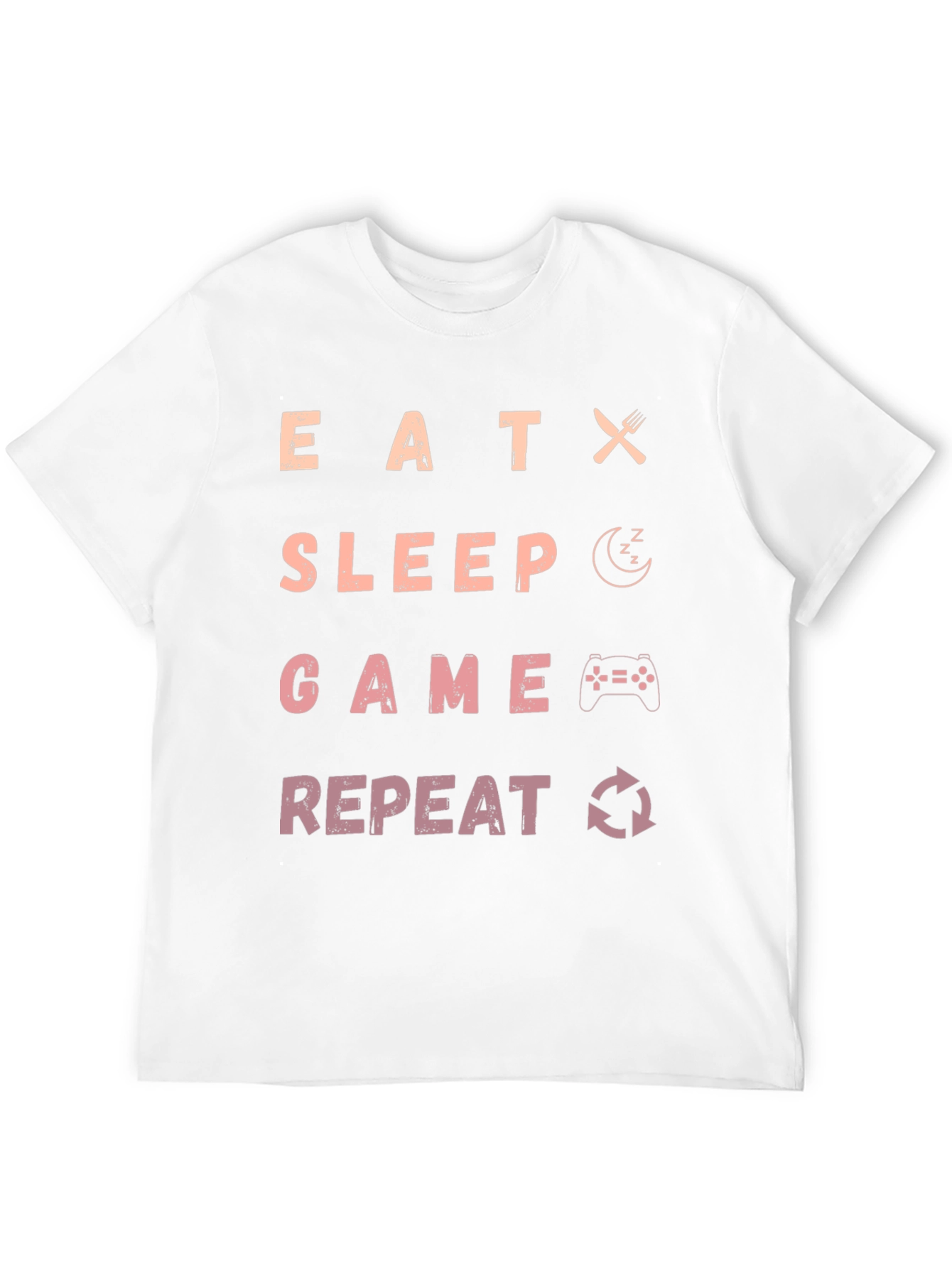 Eat Sleep Game Repeat T-Shirt