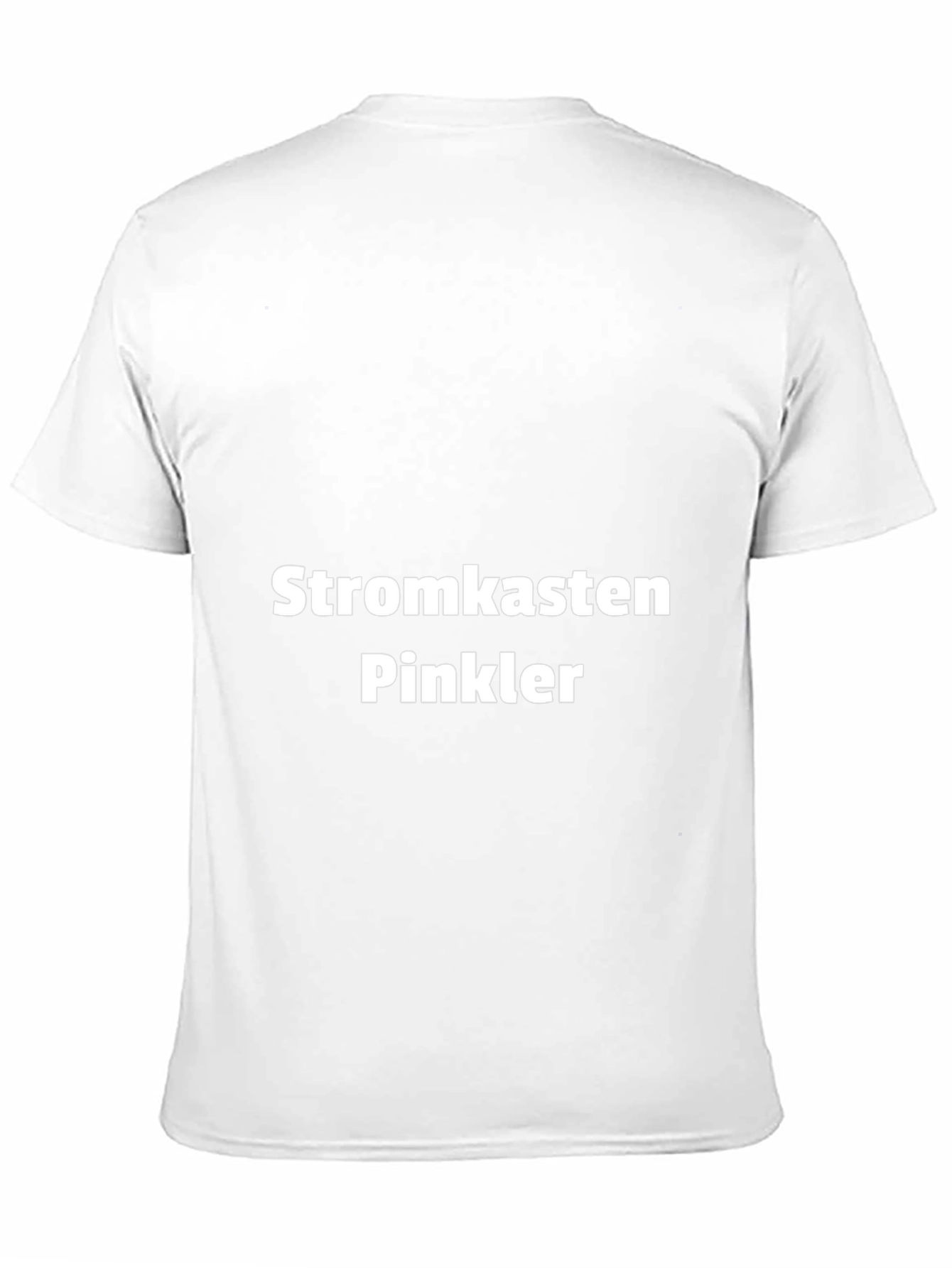 Stromkasten Pinkler T-Shirt - Black Crew Neck Tee
