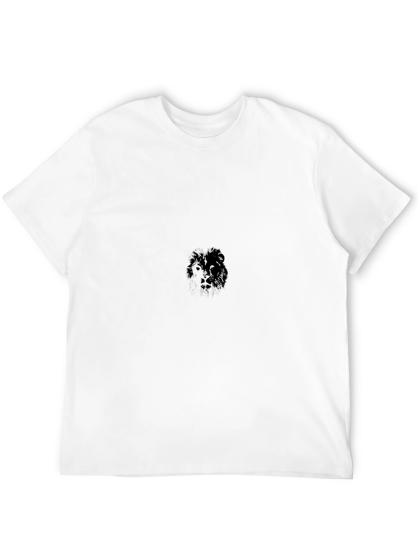 Mens Black Graphic Tee - Casual Style