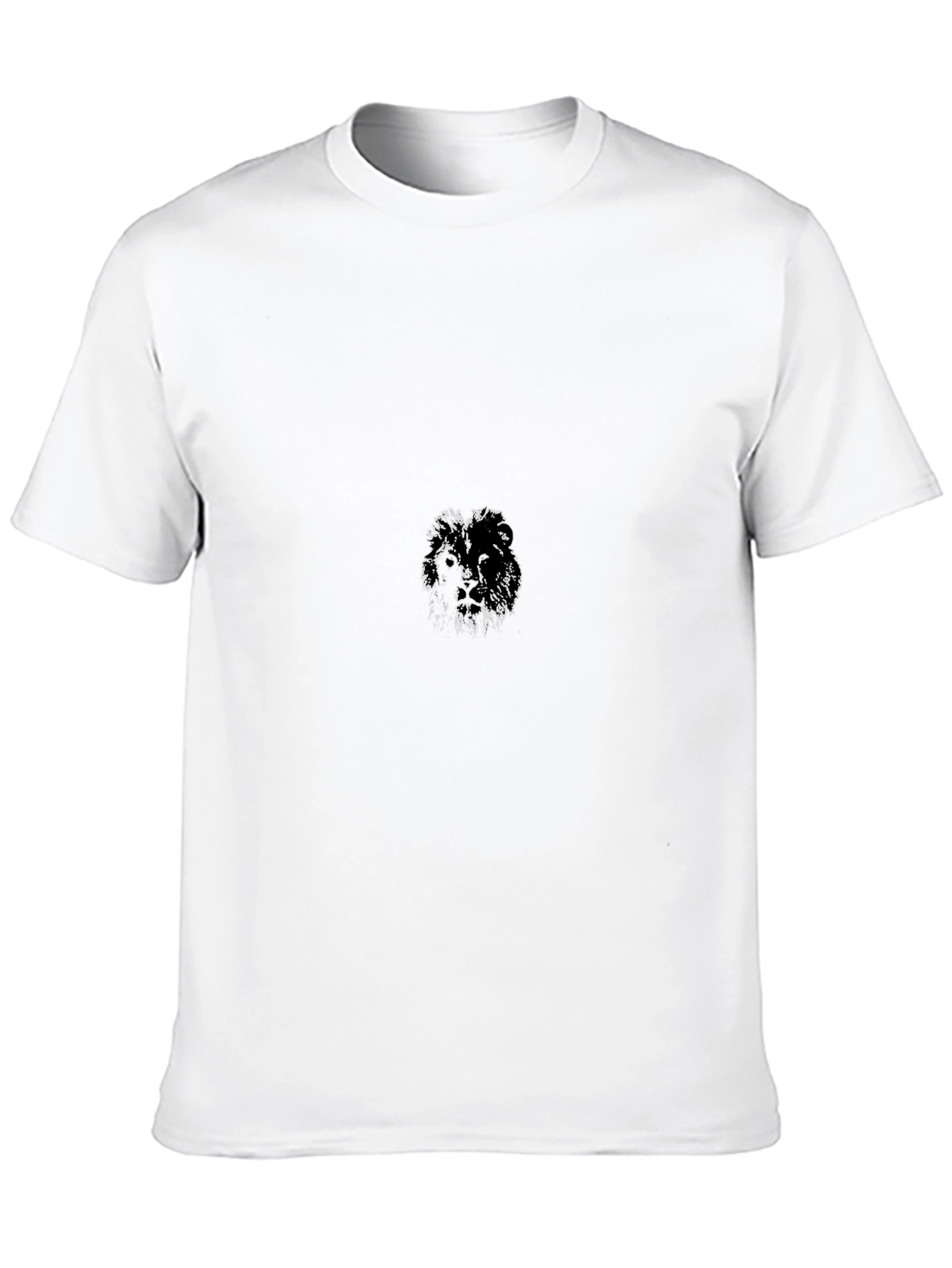 Mens Black Graphic Tee - Casual Style