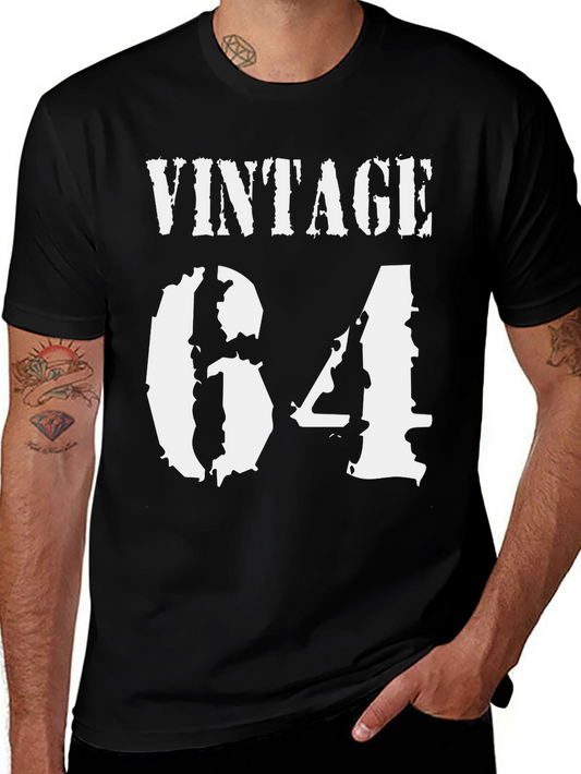 Vintage 1964 Graphic Tee - Classic Style