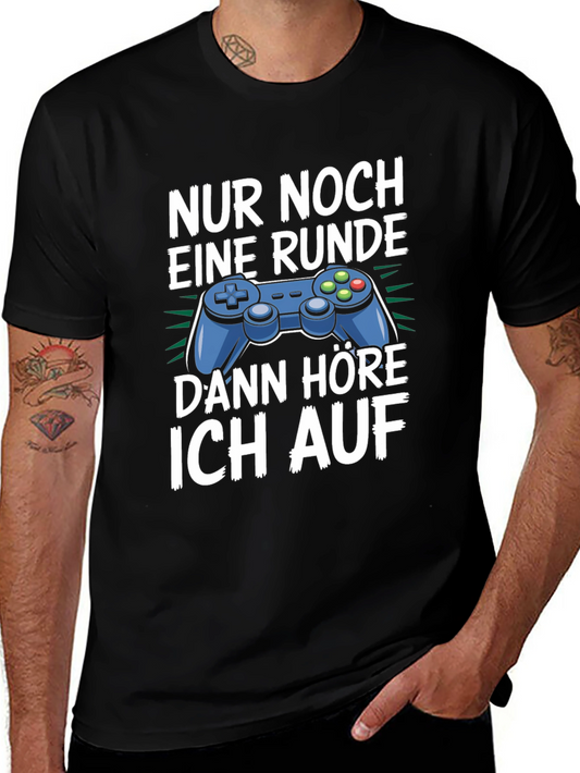 Gamer T-Shirt - Nur Noch Eine Runde