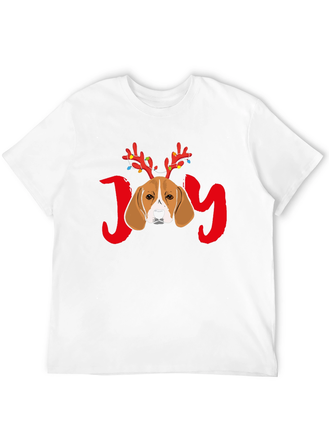 Beagle JOY Christmas T-Shirt