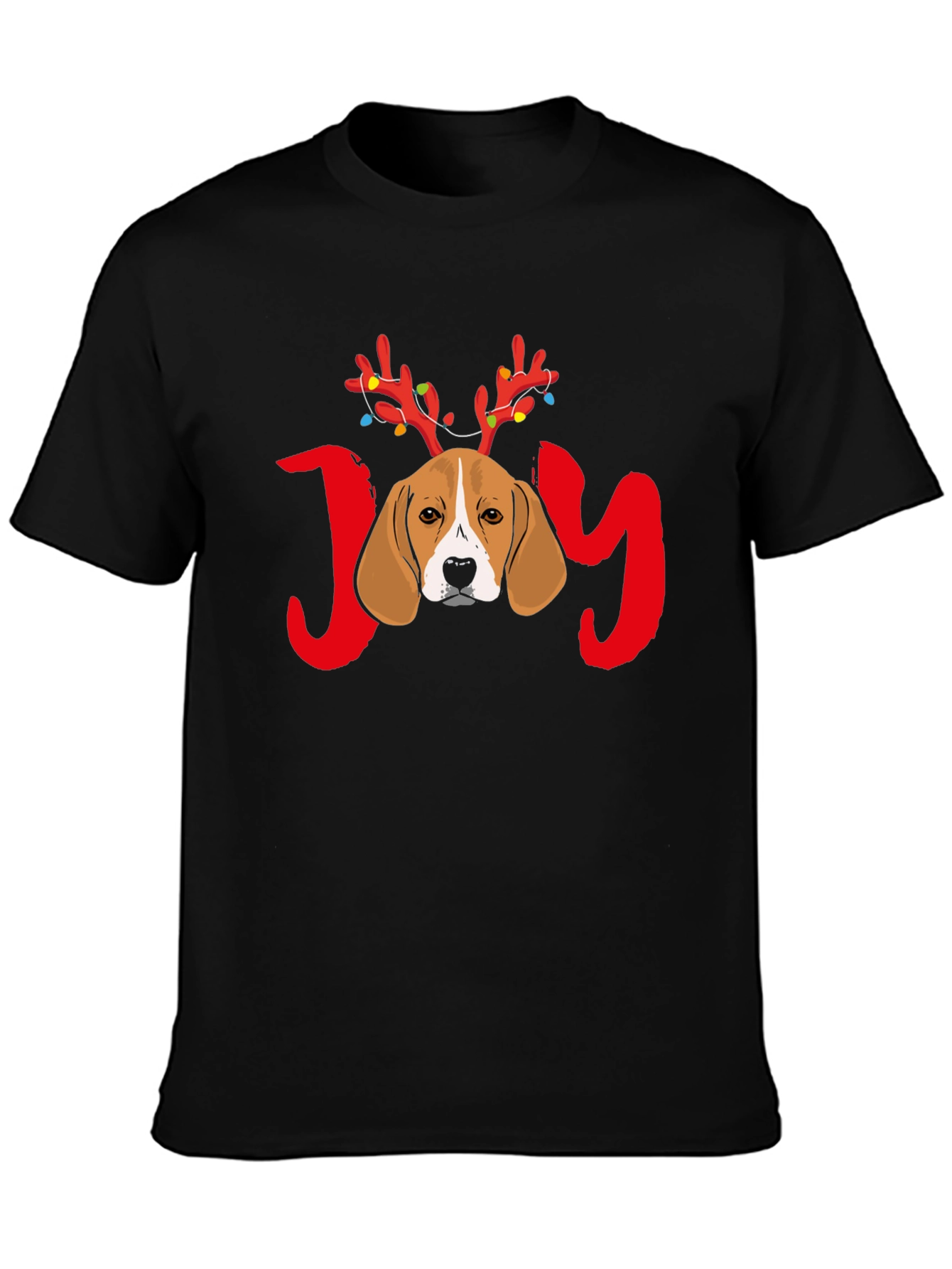 Beagle JOY Christmas T-Shirt