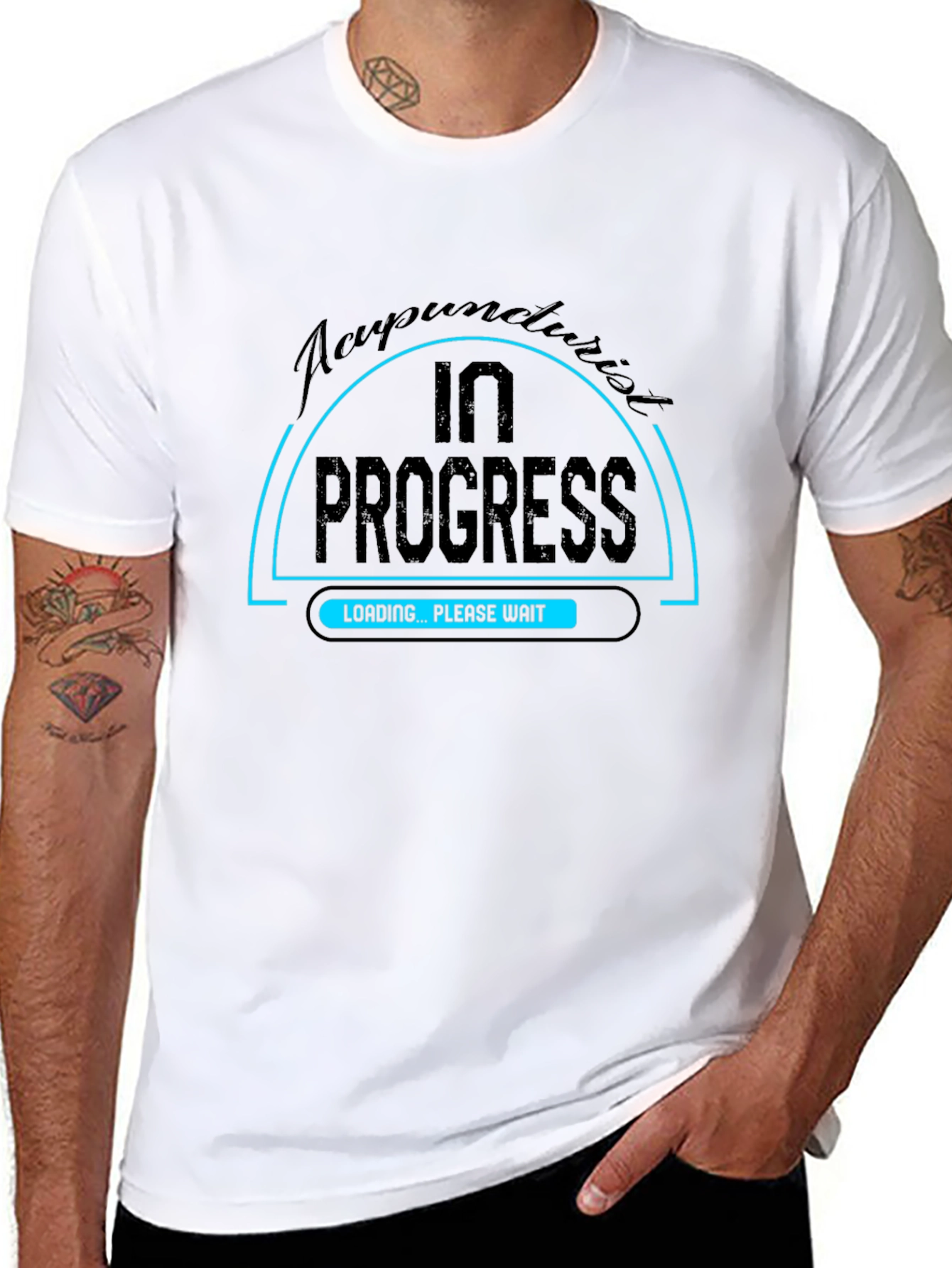 Acupuncturist In Progress Loading T-Shirt