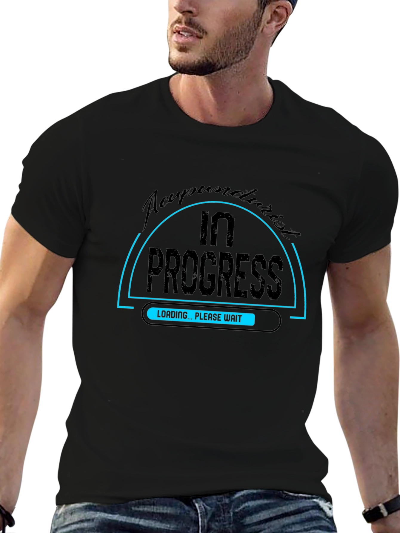 Acupuncturist In Progress Loading T-Shirt