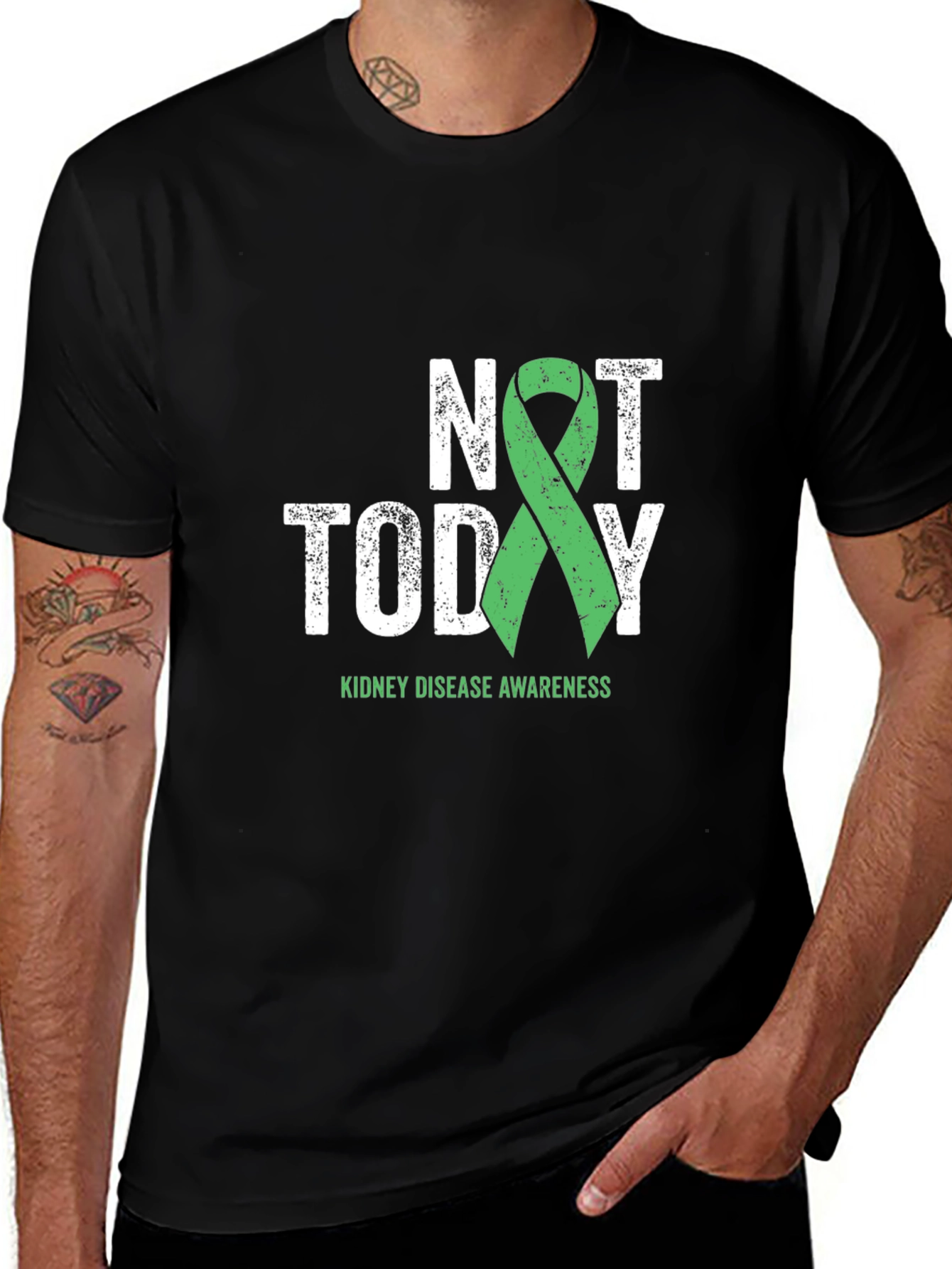Kidney Disease Awareness T-Shirt - Not Today