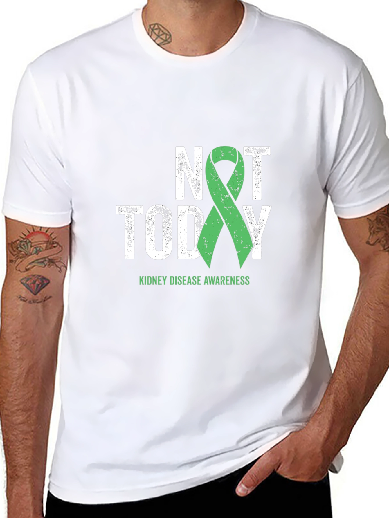 Kidney Disease Awareness T-Shirt - Not Today
