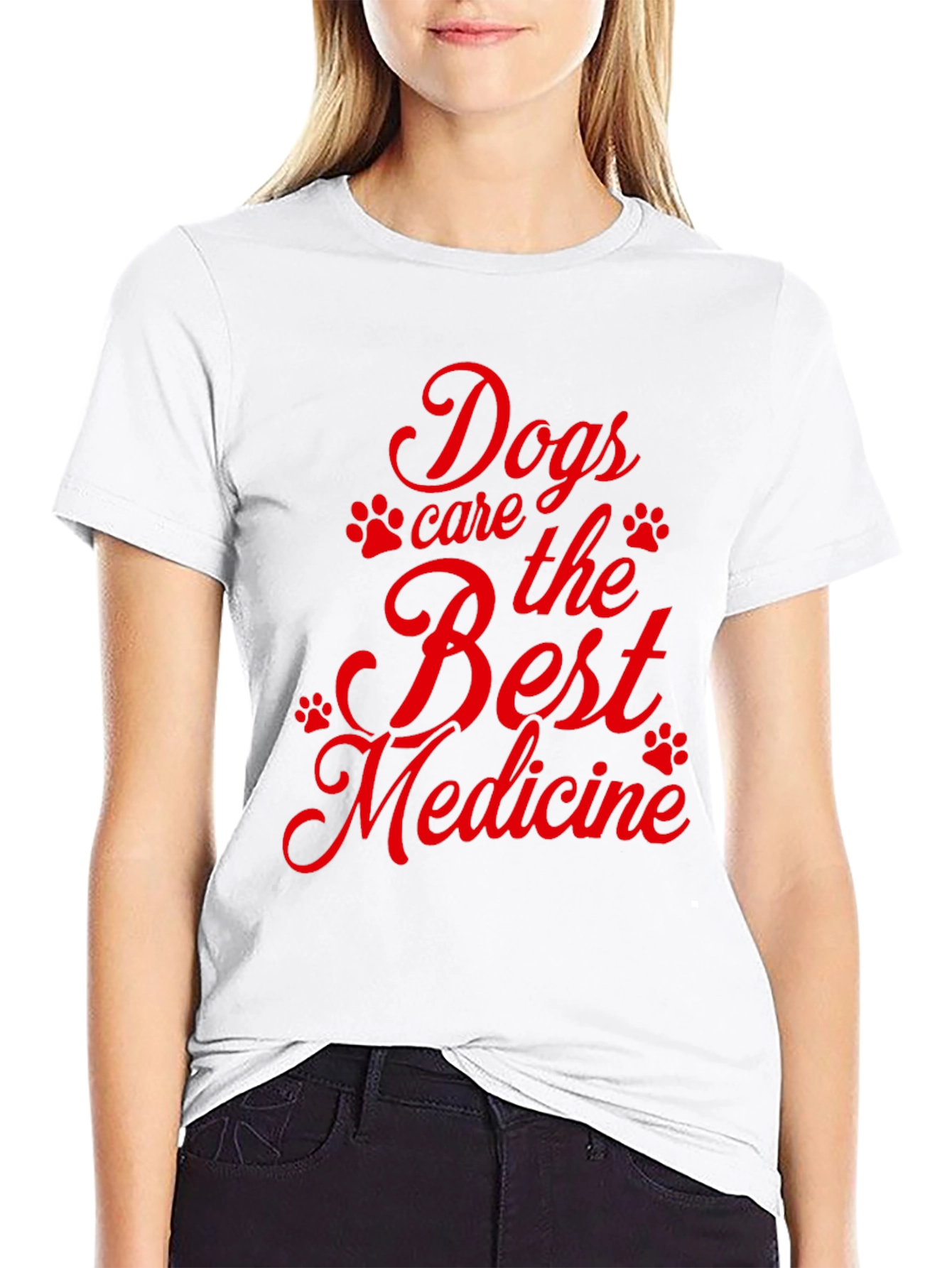 Dogs are the Best Medicine Graphic Tee